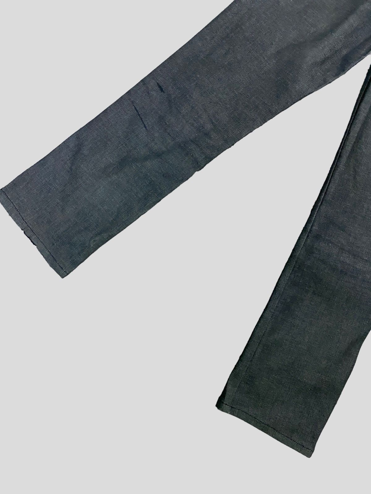 Marithe + Francois Girbaud × Vintage FAMOUS MARITHE FRANCOIS GIRBAUD WAXED JEANS Size US 27 - 8 Thumbnail