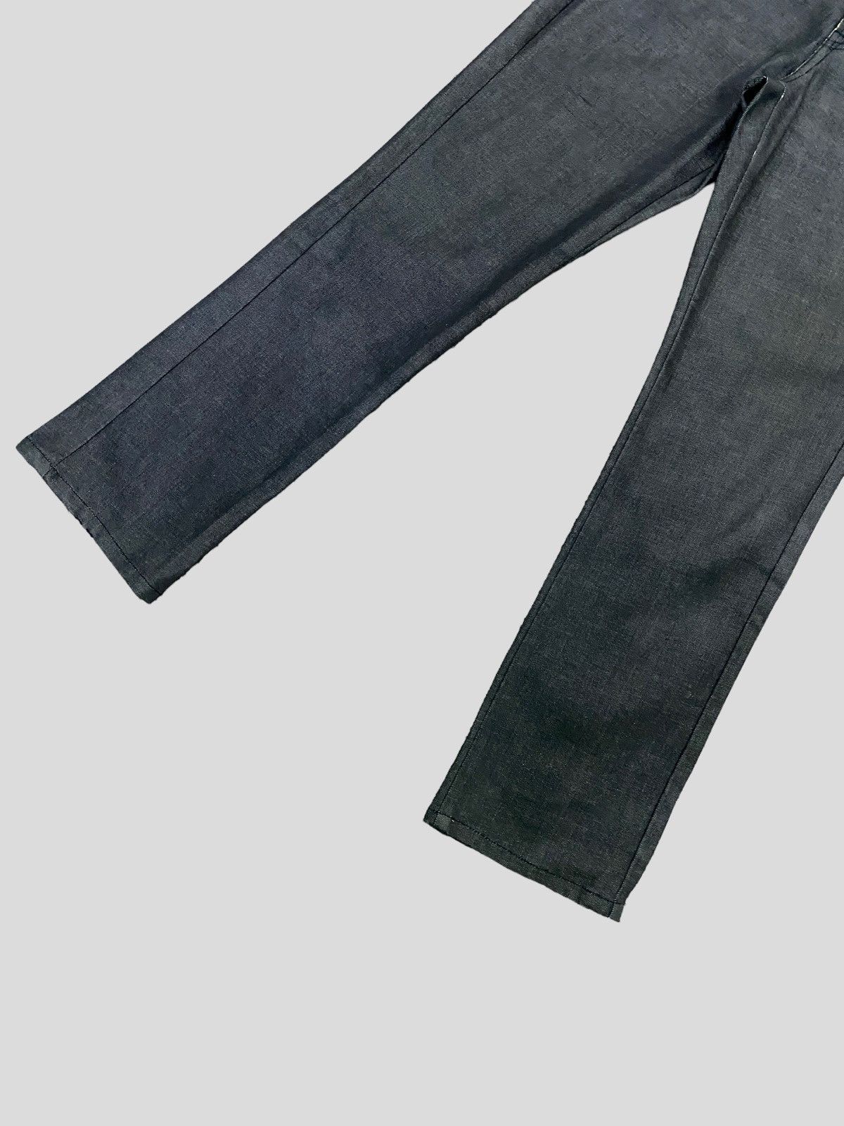 Marithe + Francois Girbaud × Vintage FAMOUS MARITHE FRANCOIS GIRBAUD WAXED JEANS Size US 27 - 4 Thumbnail