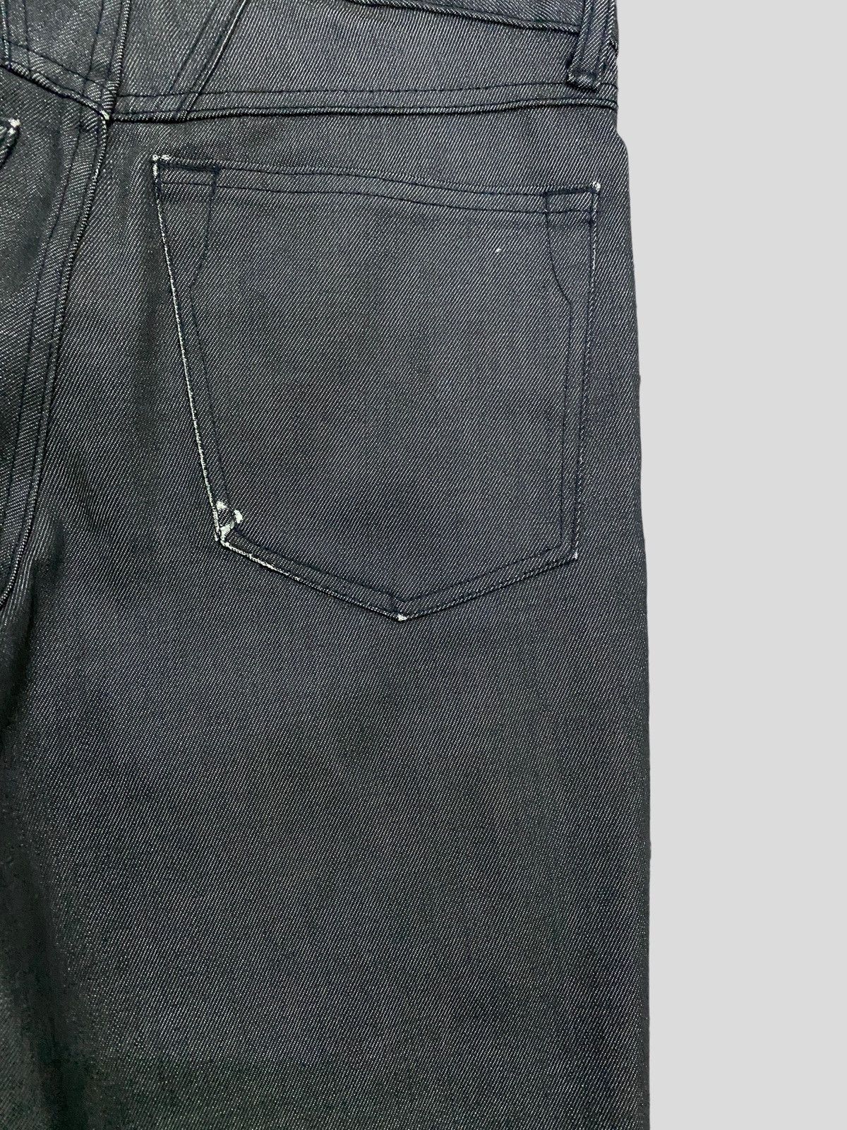 Marithe + Francois Girbaud × Vintage FAMOUS MARITHE FRANCOIS GIRBAUD WAXED JEANS Size US 27 - 10 Thumbnail