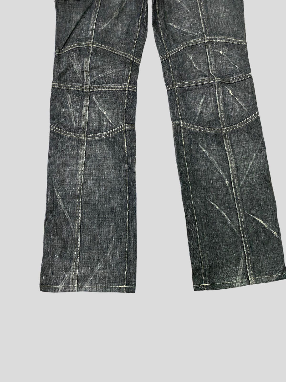 Nicole Club VINTAGE NICOLE CLUB JAPAN RECONSTRUCTED PATCH WORK JEANS Size US 28 / EU 44 - 4 Thumbnail
