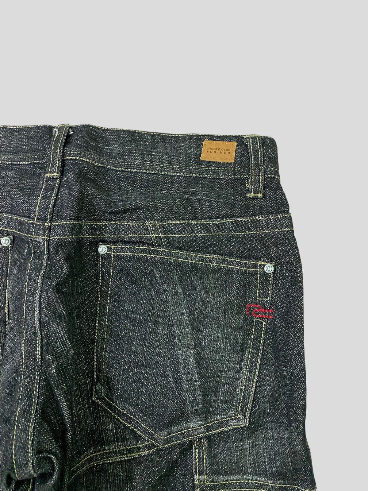 Nicole Club VINTAGE NICOLE CLUB JAPAN RECONSTRUCTED PATCH WORK JEANS Size US 28 / EU 44 - 8 Thumbnail