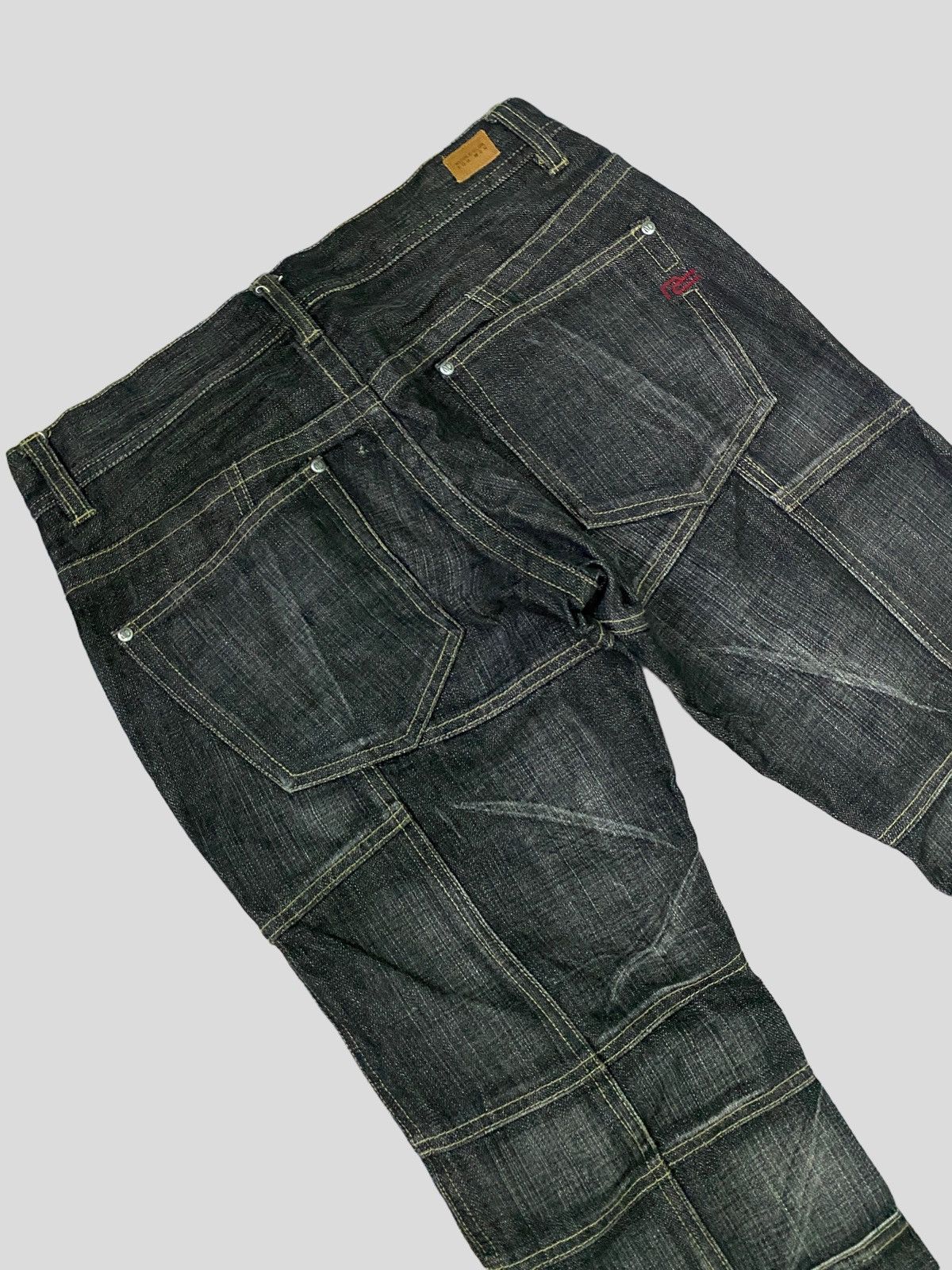 Nicole Club VINTAGE NICOLE CLUB JAPAN RECONSTRUCTED PATCH WORK JEANS Size US 28 / EU 44 - 9 Thumbnail