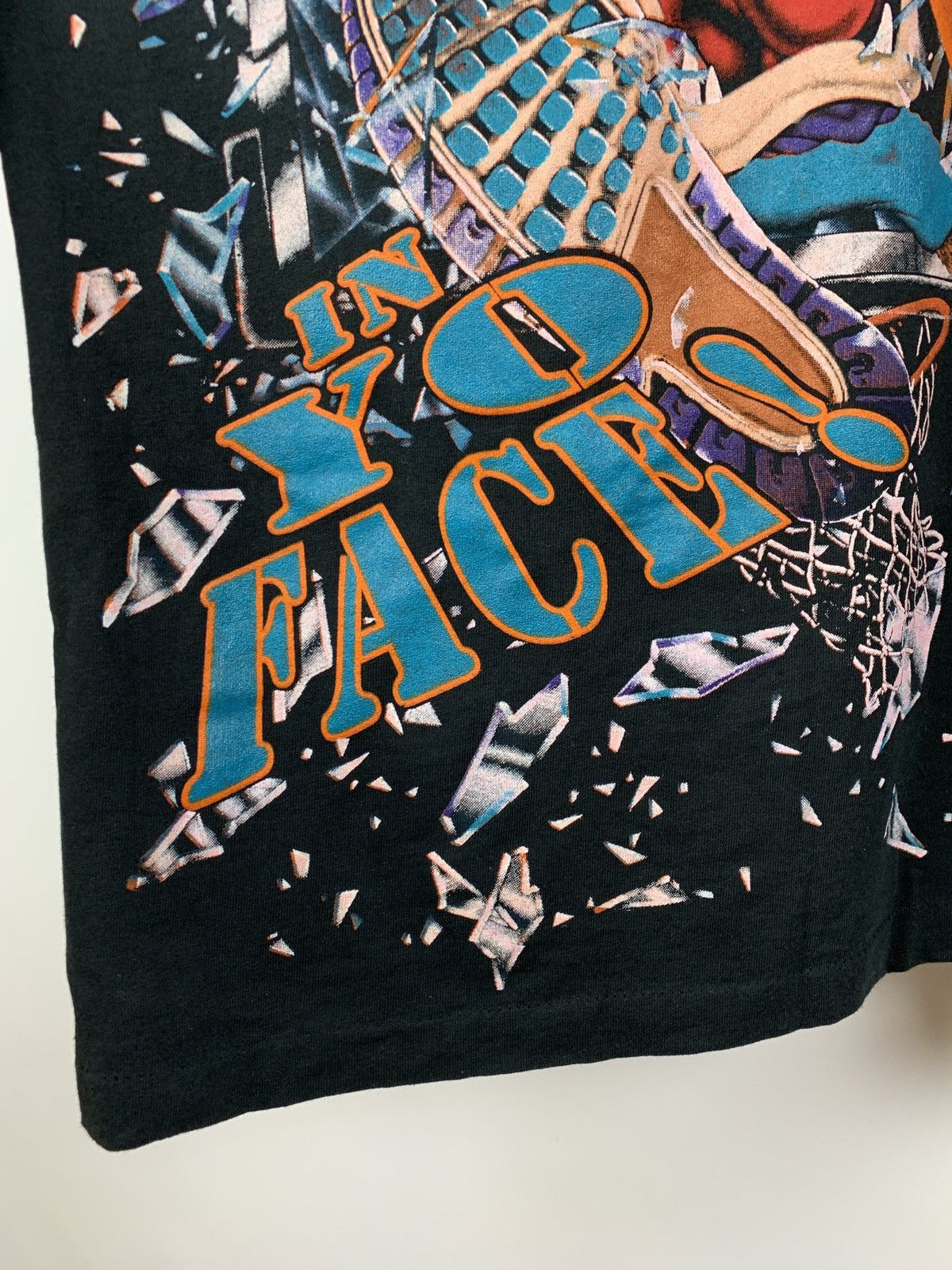 NBA 1993 Vintage Taz In Yo Face NBA Space Jam Single Stitch Tee Size US L / EU 52-54 / 3 - 7 Thumbnail