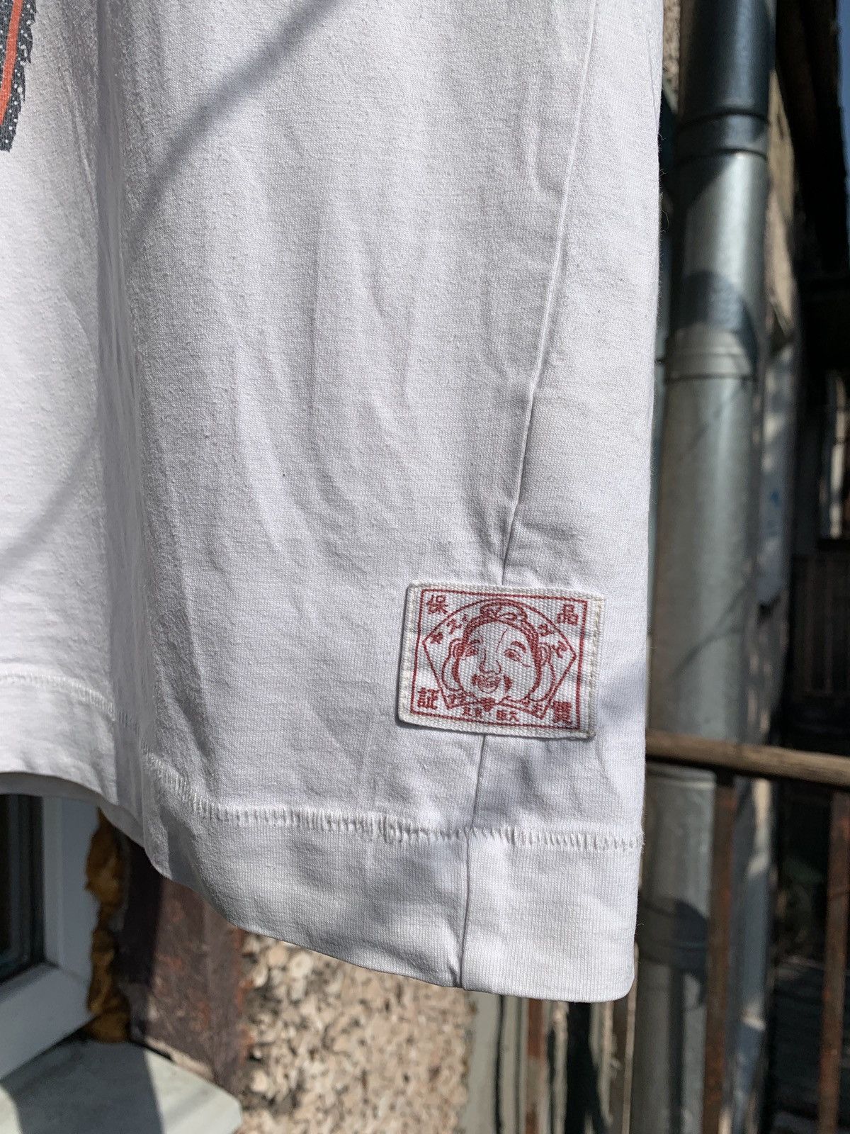 Evisu Vintage Evisu Denim Print White T-Shirt Size US M / EU 48-50 / 2 - 7 Thumbnail