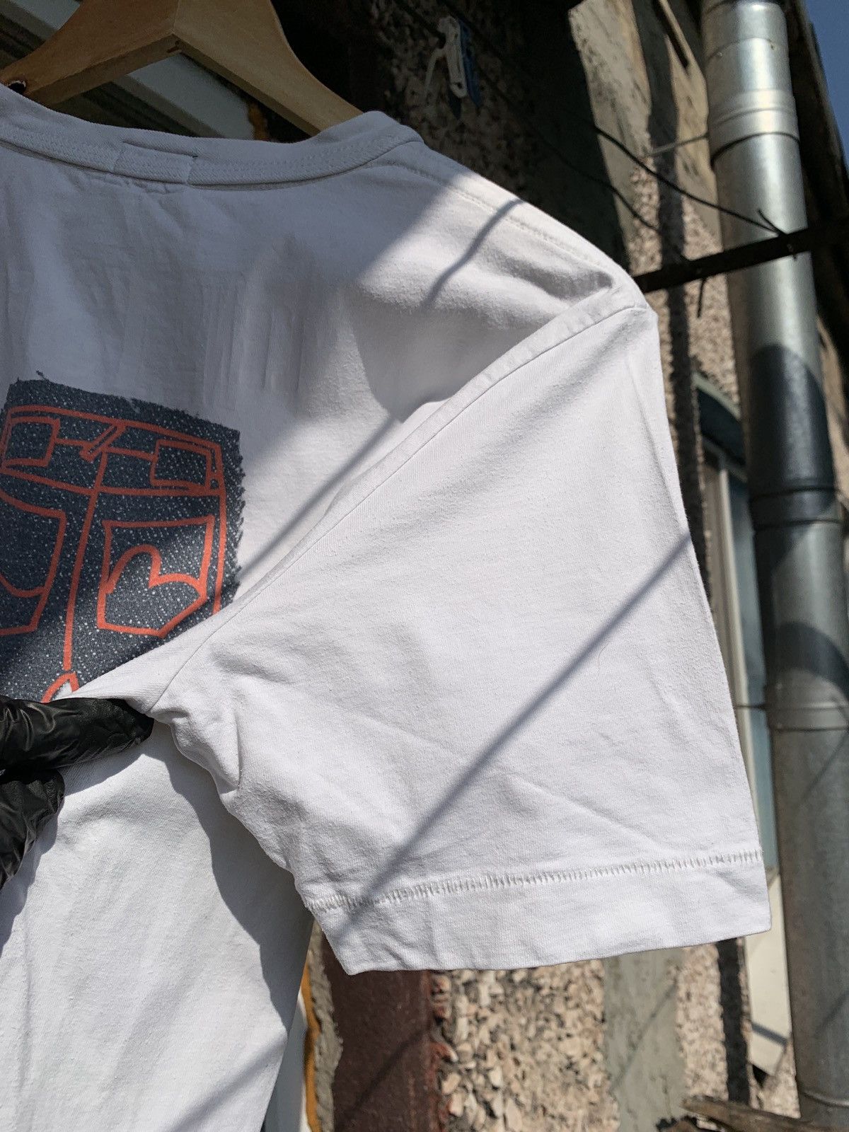 Evisu Vintage Evisu Denim Print White T-Shirt Size US M / EU 48-50 / 2 - 18 Thumbnail