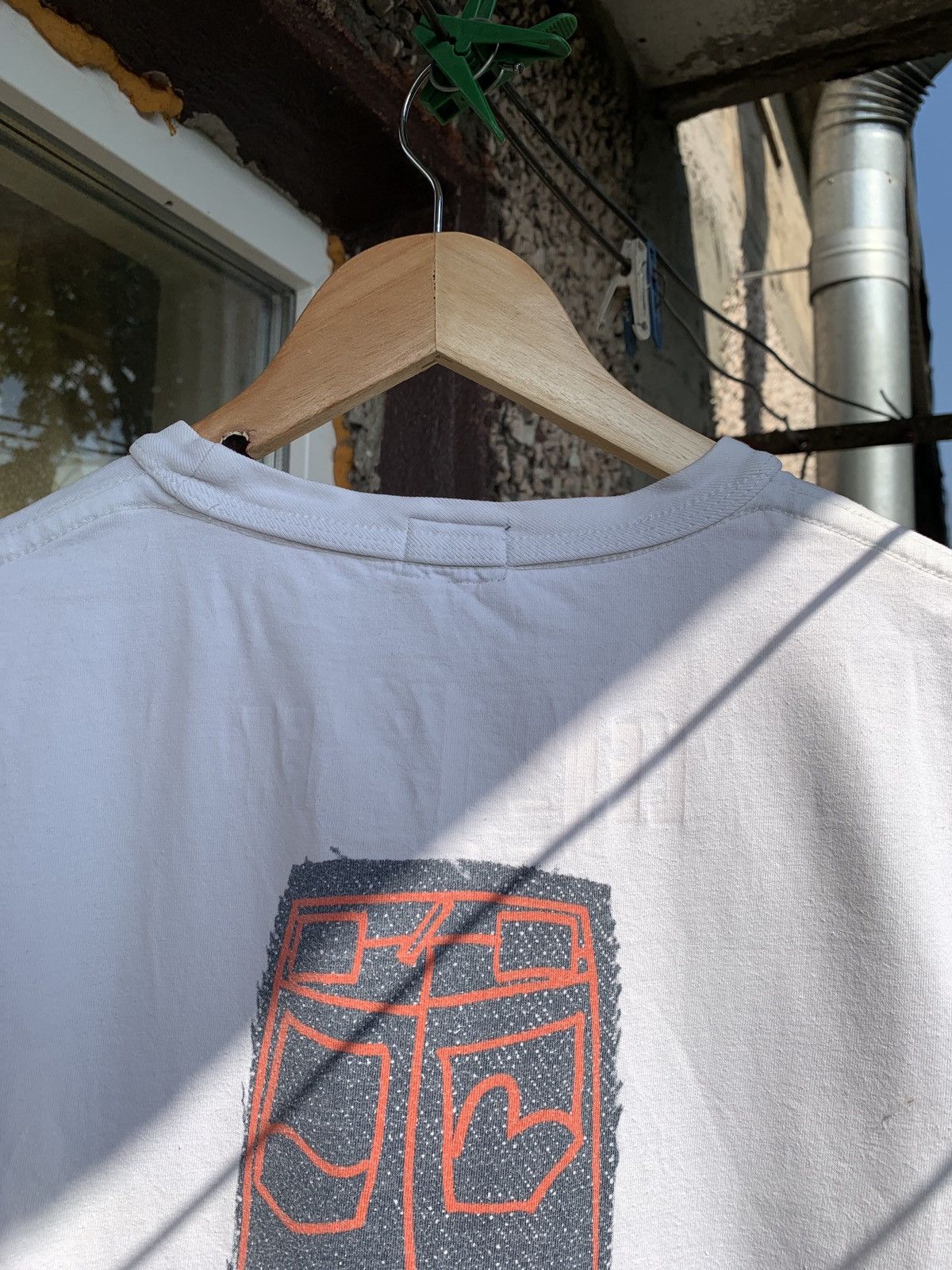 Evisu Vintage Evisu Denim Print White T-Shirt Size US M / EU 48-50 / 2 - 10 Thumbnail