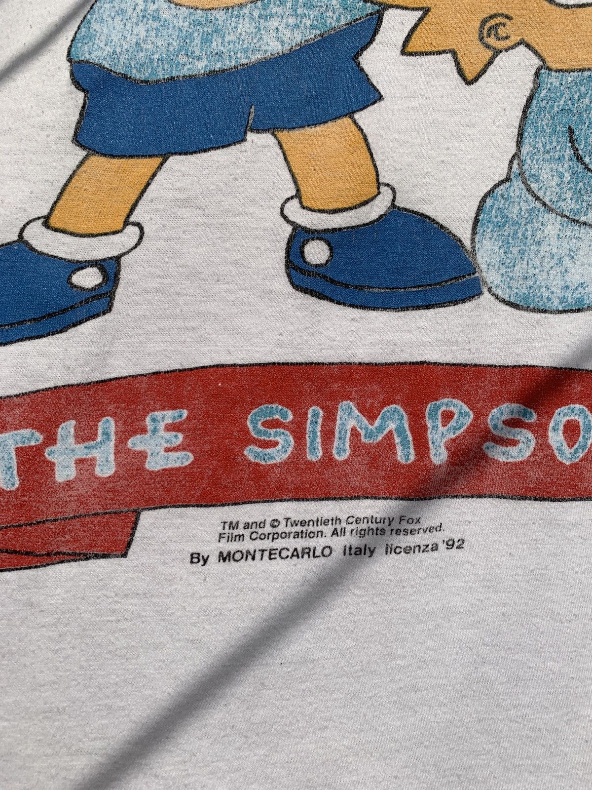 The Simpsons 1992 Vintage Bart and Maggie Simpsons What A Baby T-Shirt Size US S / EU 44-46 / 1 - 7 Thumbnail