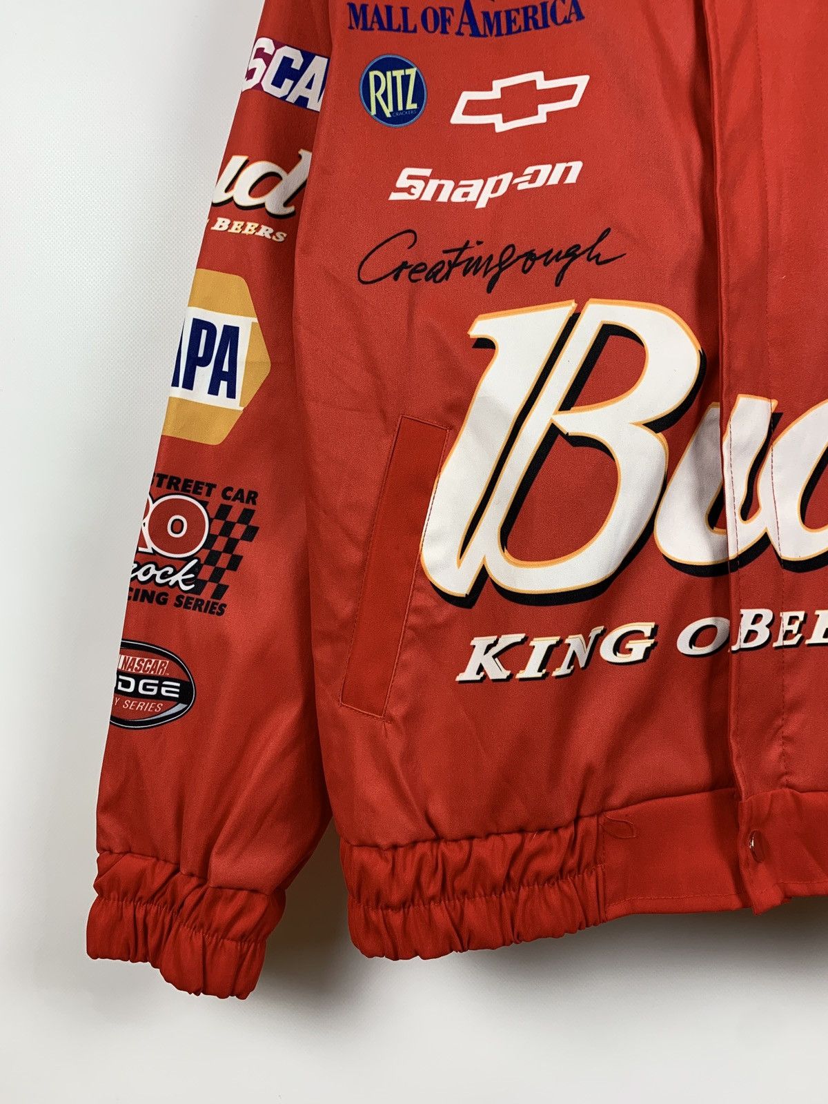 Formula 1 Nascar Bud Red Racing Light Jacket Size US M / EU 48-50 / 2 - 7 Thumbnail