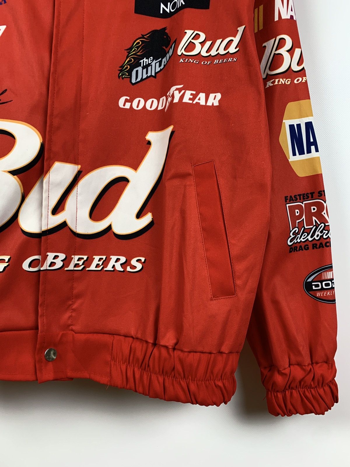 Formula 1 Nascar Bud Red Racing Light Jacket Size US M / EU 48-50 / 2 - 6 Thumbnail