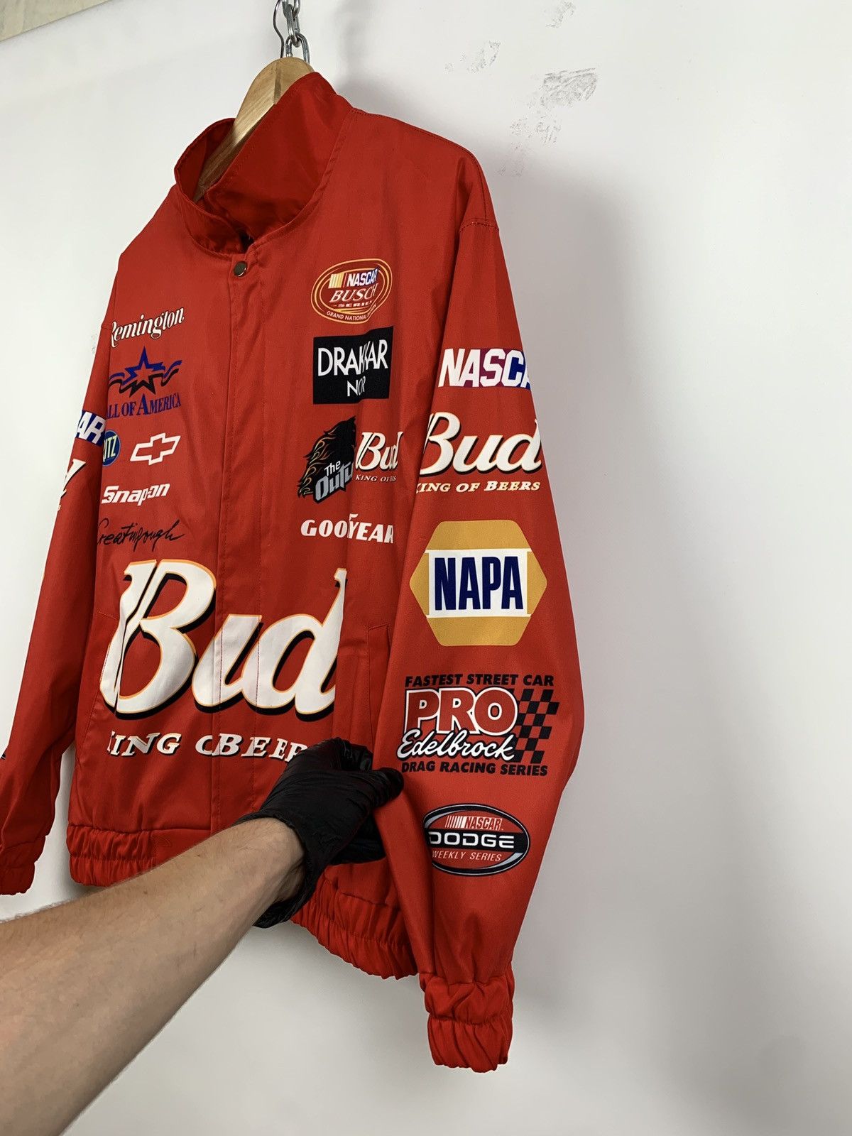 Formula 1 Nascar Bud Red Racing Light Jacket Size US M / EU 48-50 / 2 - 10 Thumbnail