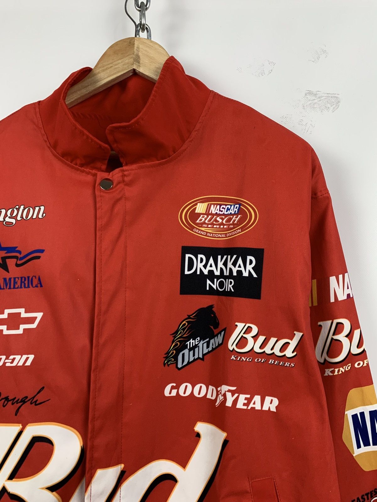 Formula 1 Nascar Bud Red Racing Light Jacket Size US M / EU 48-50 / 2 - 3 Thumbnail
