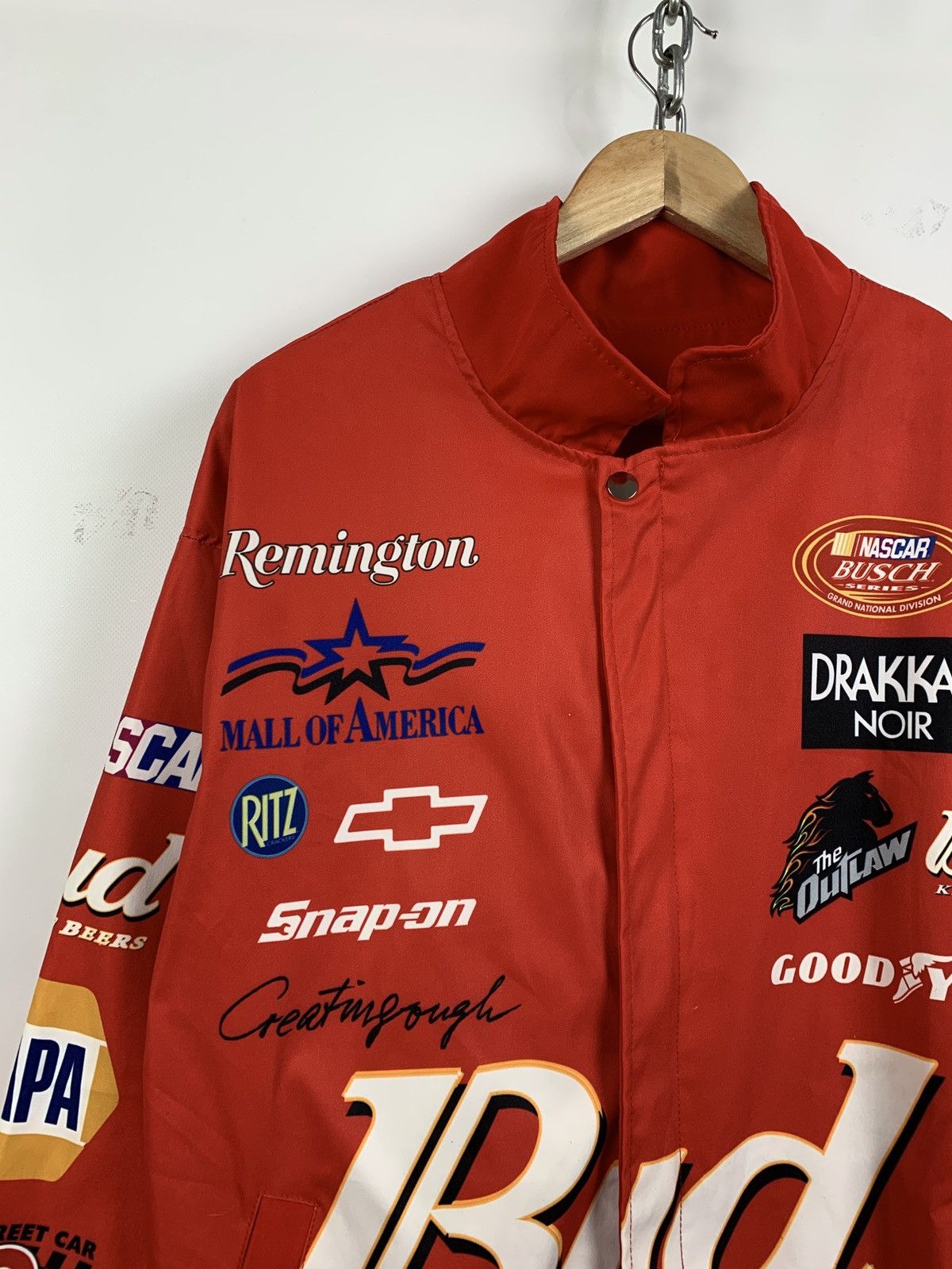 Formula 1 Nascar Bud Red Racing Light Jacket Size US M / EU 48-50 / 2 - 4 Thumbnail