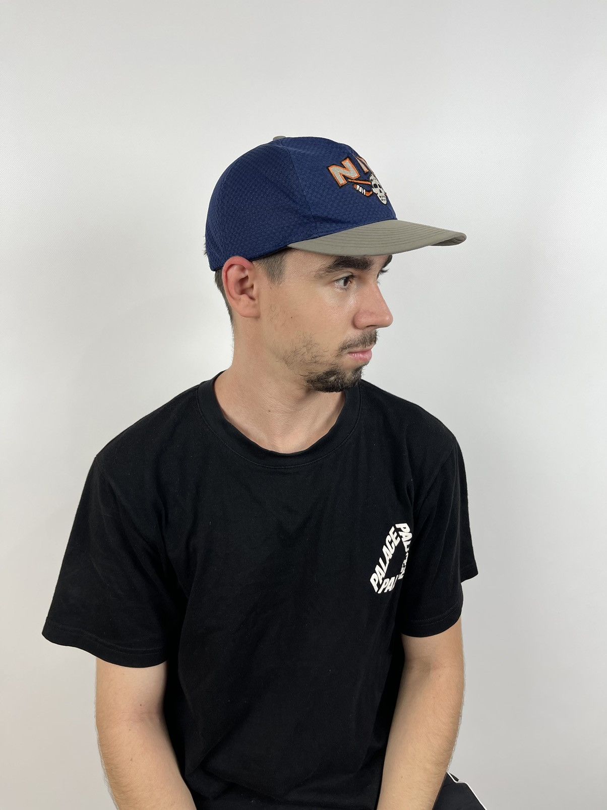 Nike 90s Vintage Nike Swoosh Cap Size ONE SIZE - 2 Thumbnail