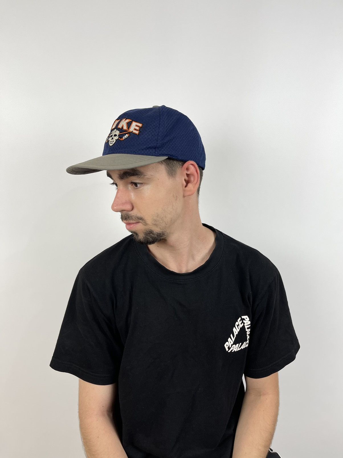 Nike 90s Vintage Nike Swoosh Cap Size ONE SIZE - 3 Thumbnail