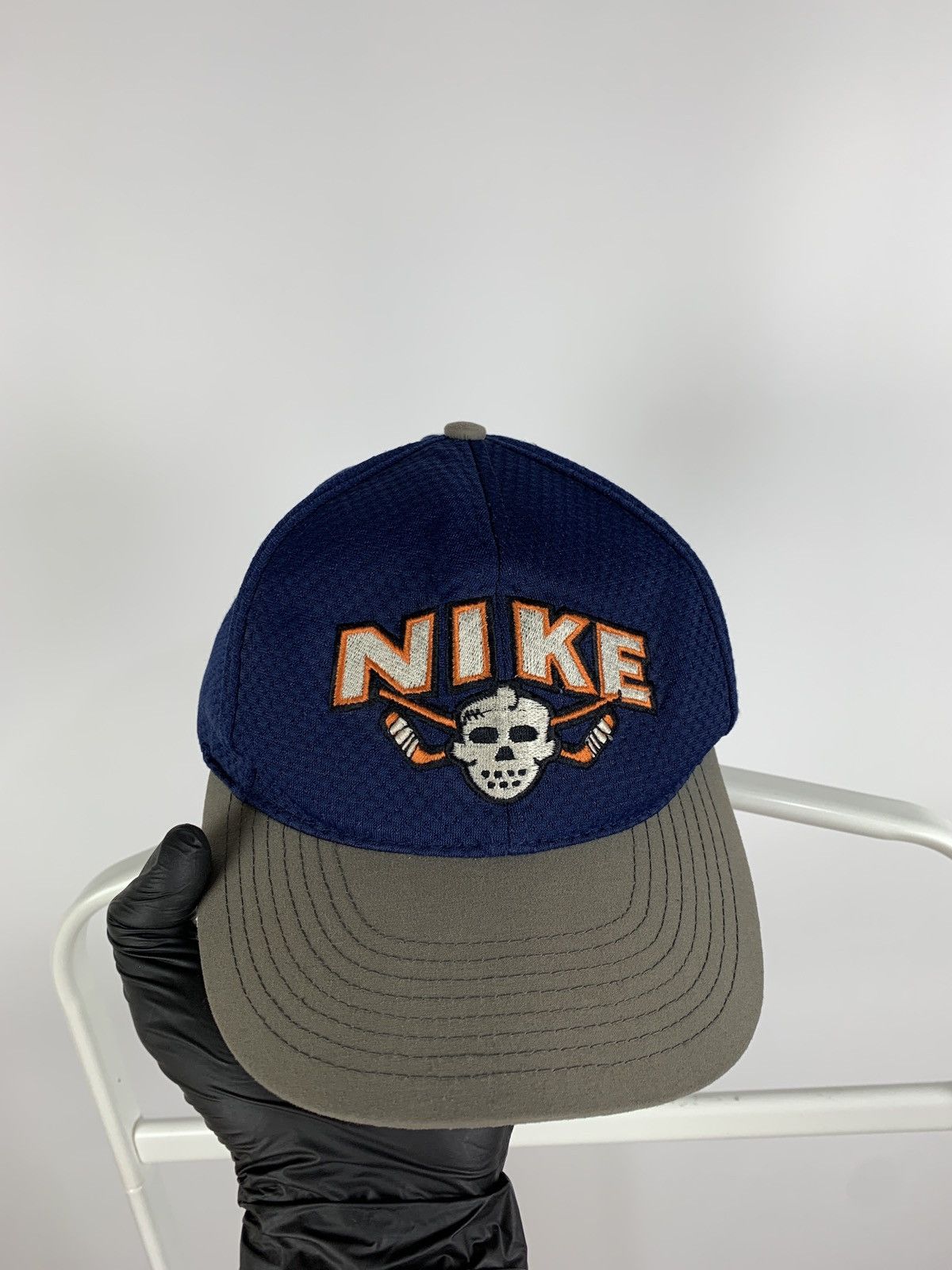 Nike 90s Vintage Nike Swoosh Cap Size ONE SIZE - 5 Thumbnail