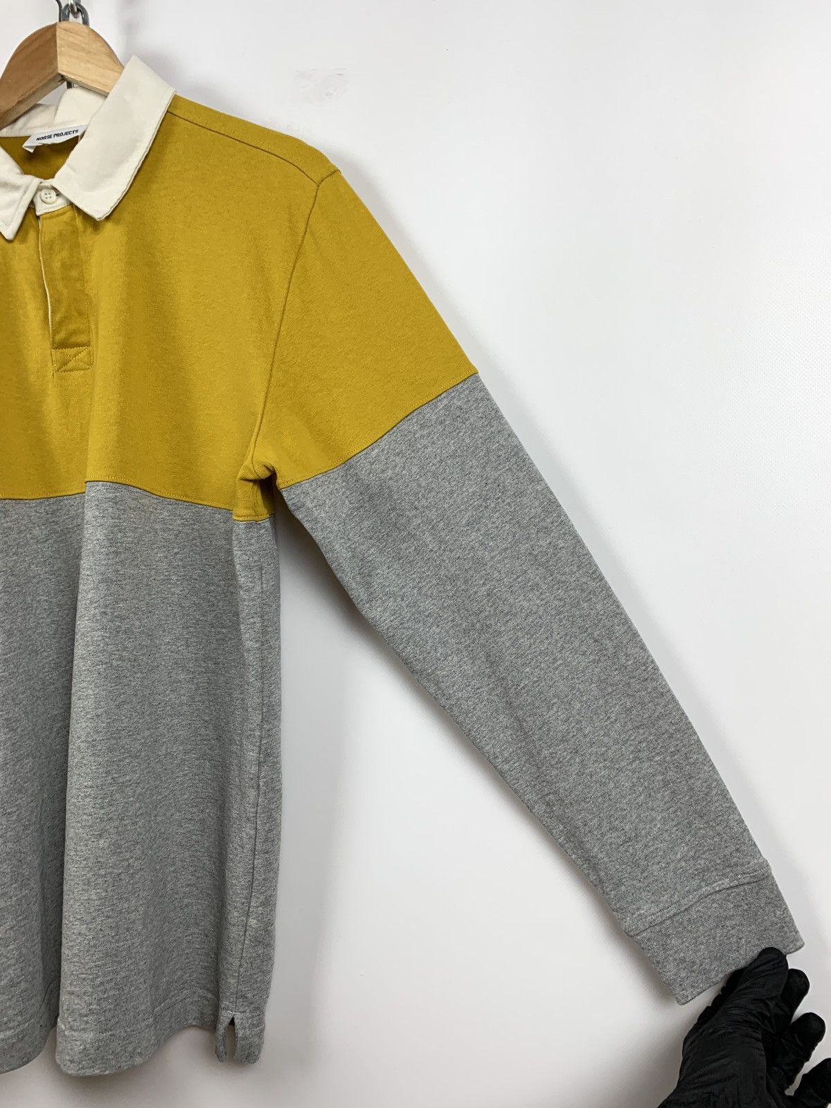 Norse Projects Norse Projects Ruben Polo Colour Block Long Sleeve Shirt Size US M / EU 48-50 / 2 - 7 Thumbnail