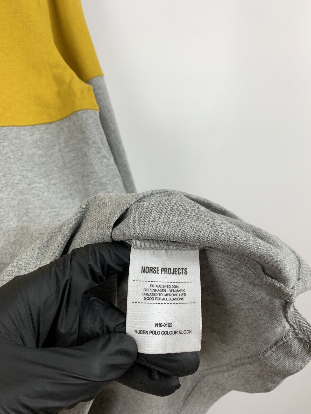 Norse Projects Norse Projects Ruben Polo Colour Block Long Sleeve Shirt Size US M / EU 48-50 / 2 - 14 Thumbnail