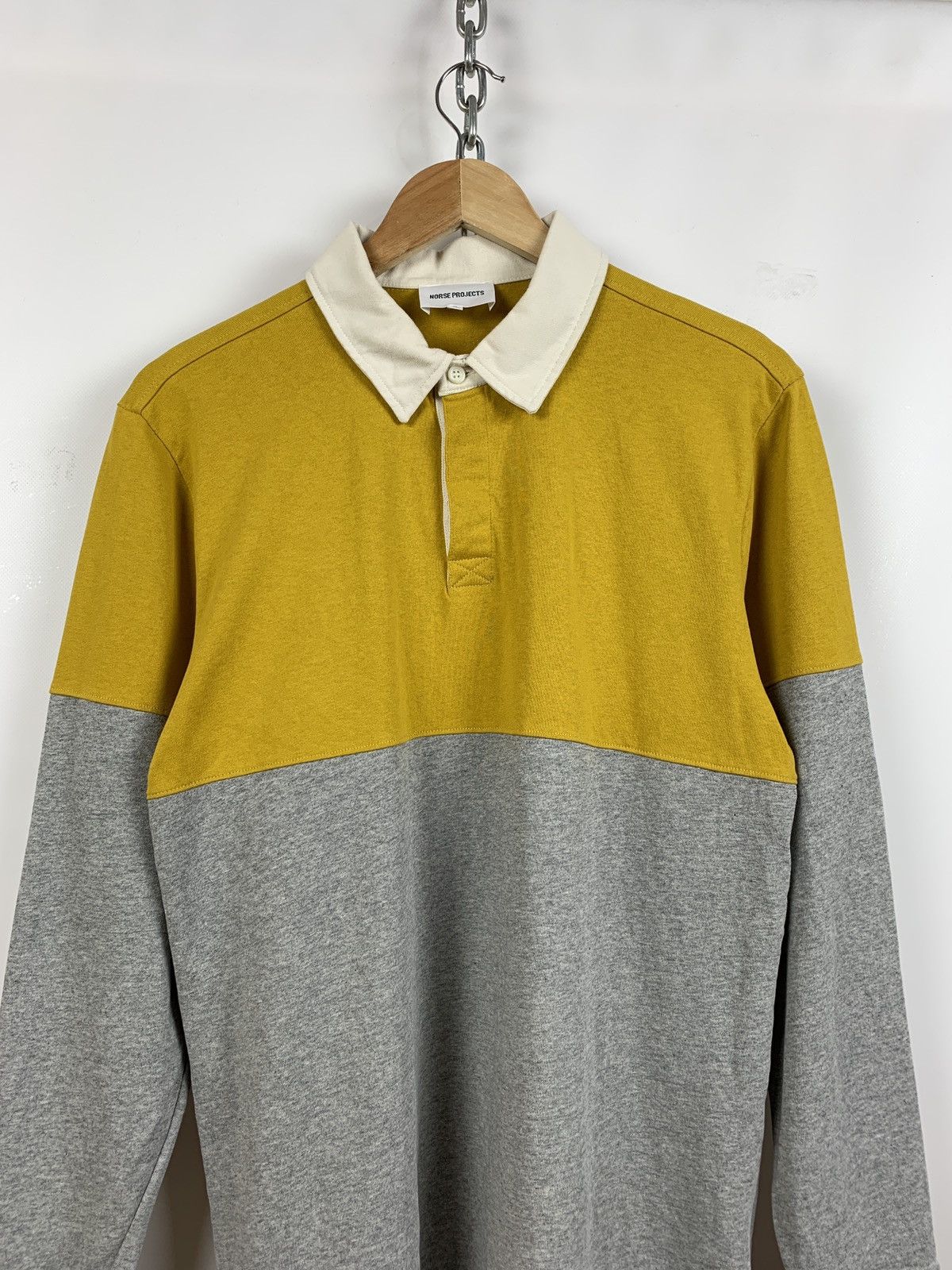 Norse Projects Norse Projects Ruben Polo Colour Block Long Sleeve Shirt Size US M / EU 48-50 / 2 - 3 Thumbnail
