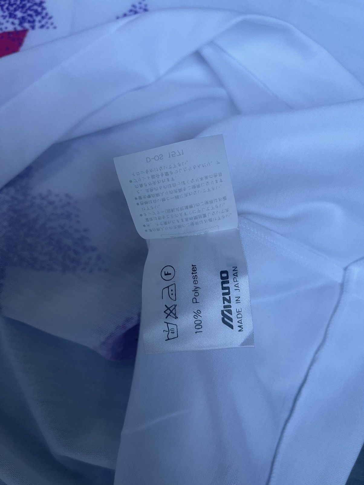 Mizuno JAPAN MADE Mizuno Tennis Collection Retro Vintage Polo Tee Size US L / EU 52-54 / 3 - 6 Thumbnail
