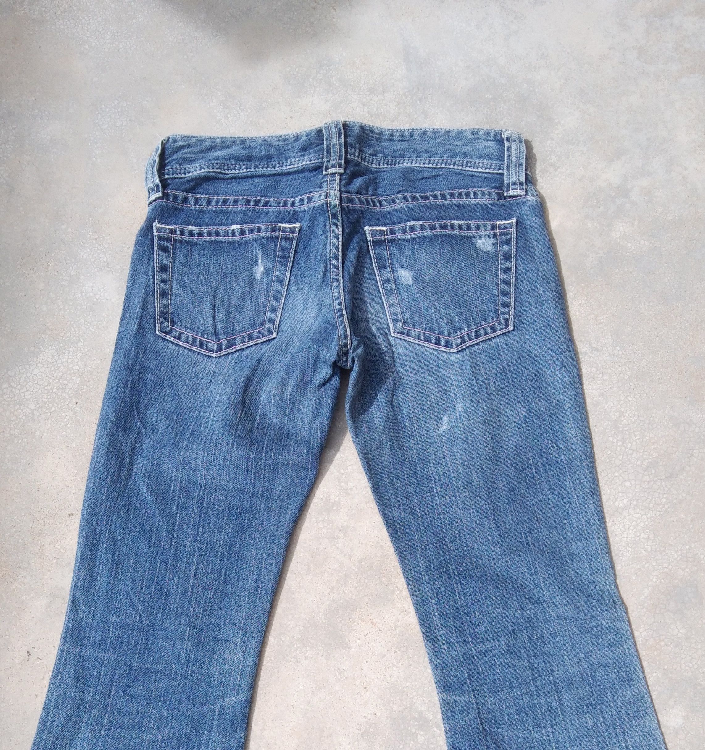 Japanese Brand × Jean × Uniqlo Japanese Brand Uniqlo Boot Cut Flared Jeans 28x28.5 Size US 28 / EU 44 - 3 Thumbnail