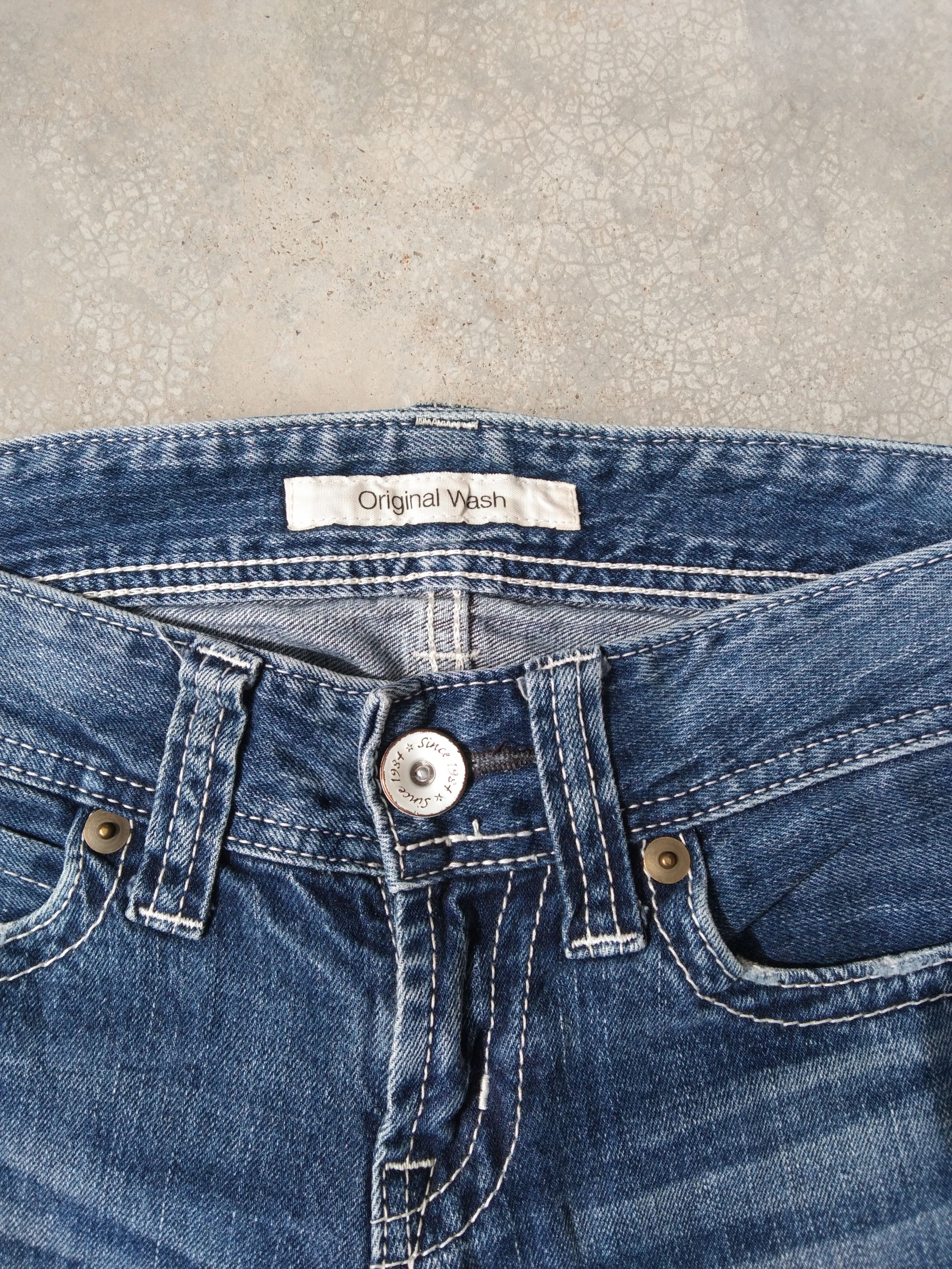 Japanese Brand × Jean × Uniqlo Japanese Brand Uniqlo Boot Cut Flared Jeans 28x28.5 Size US 28 / EU 44 - 6 Thumbnail
