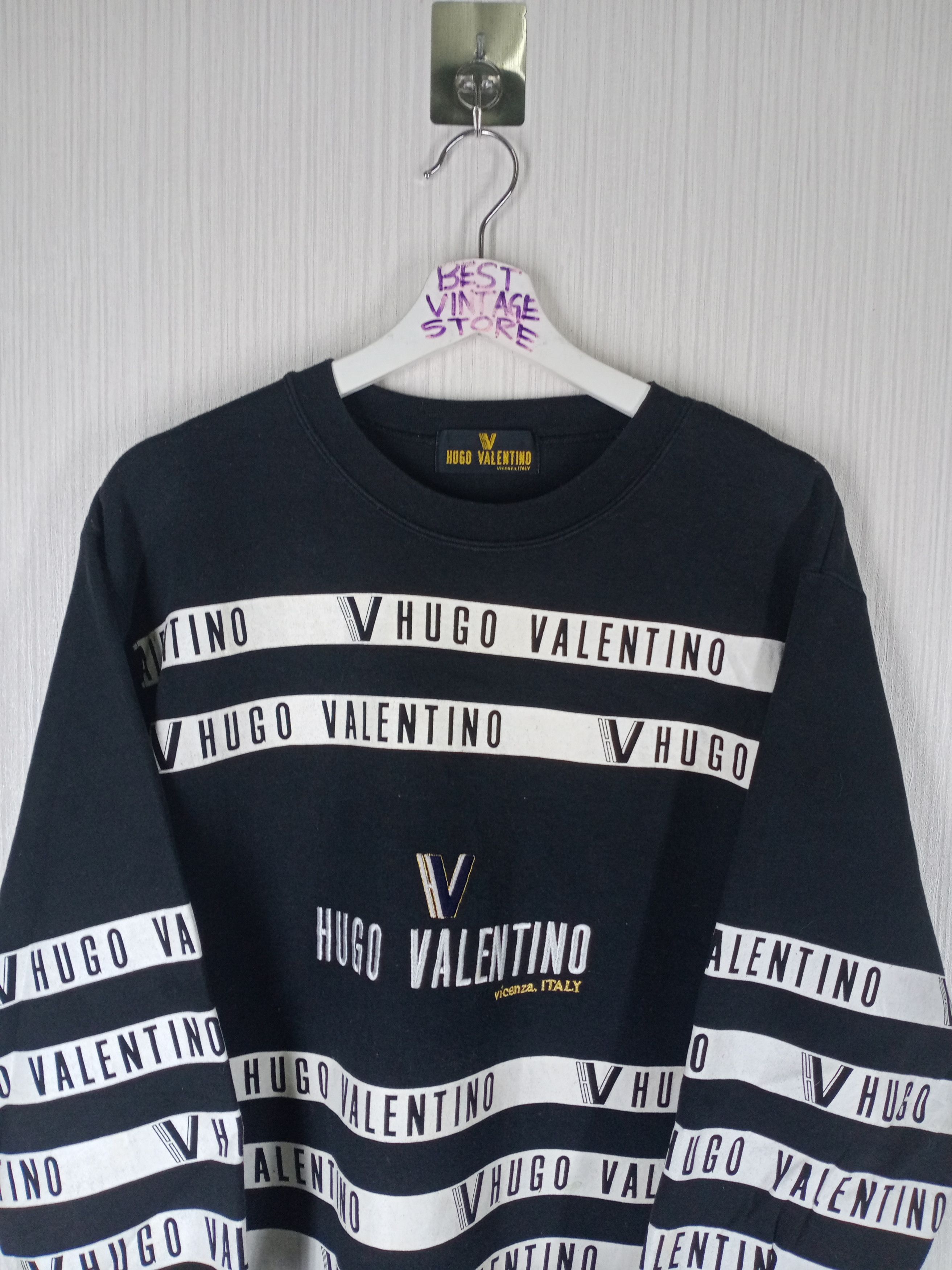Hugo Vintage Hugo Valentino Italy Sweatshirt Size US L / EU 52-54 / 3 - 4 Thumbnail