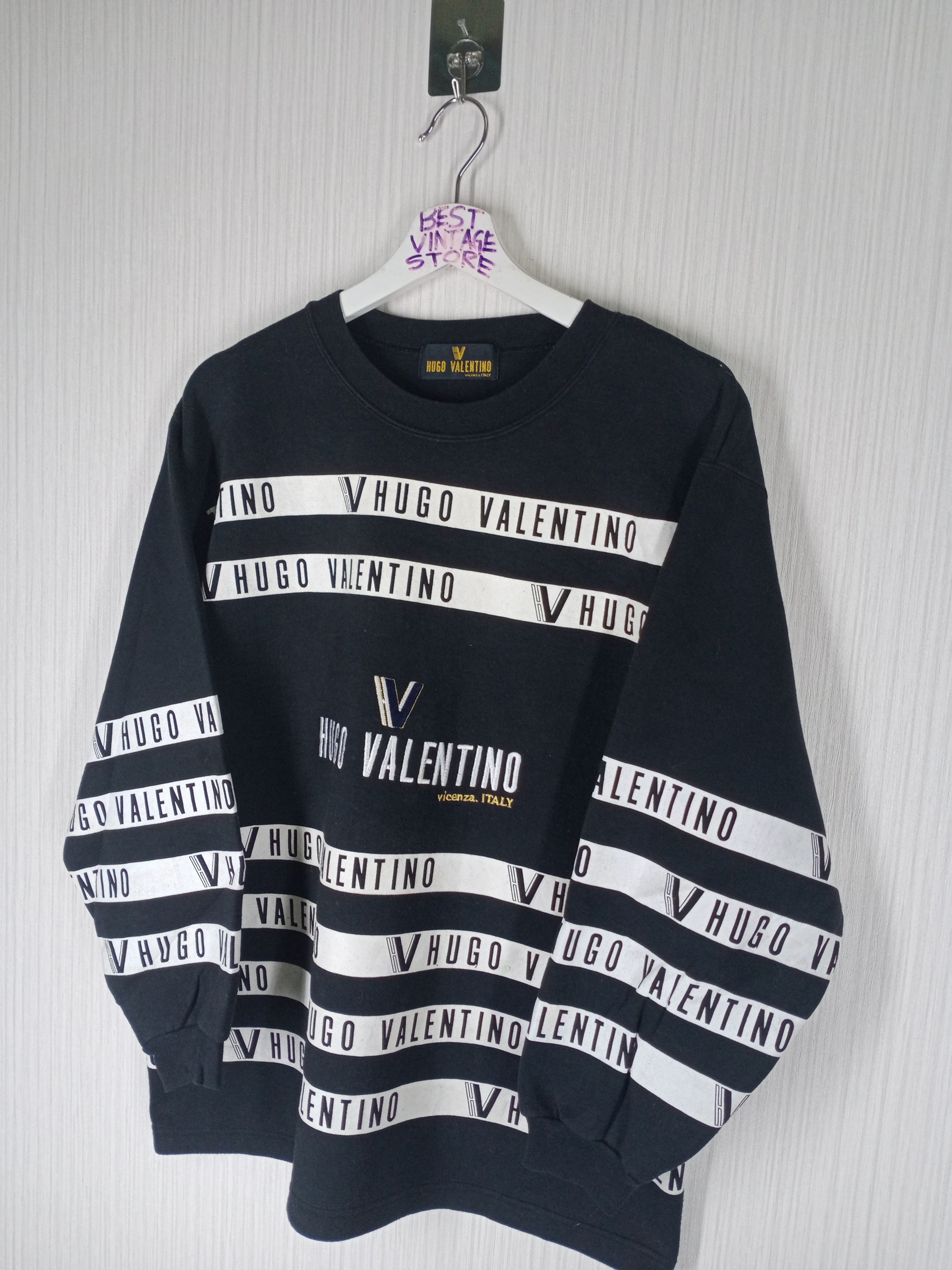 Hugo Vintage Hugo Valentino Italy Sweatshirt Size US L / EU 52-54 / 3 - 3 Thumbnail