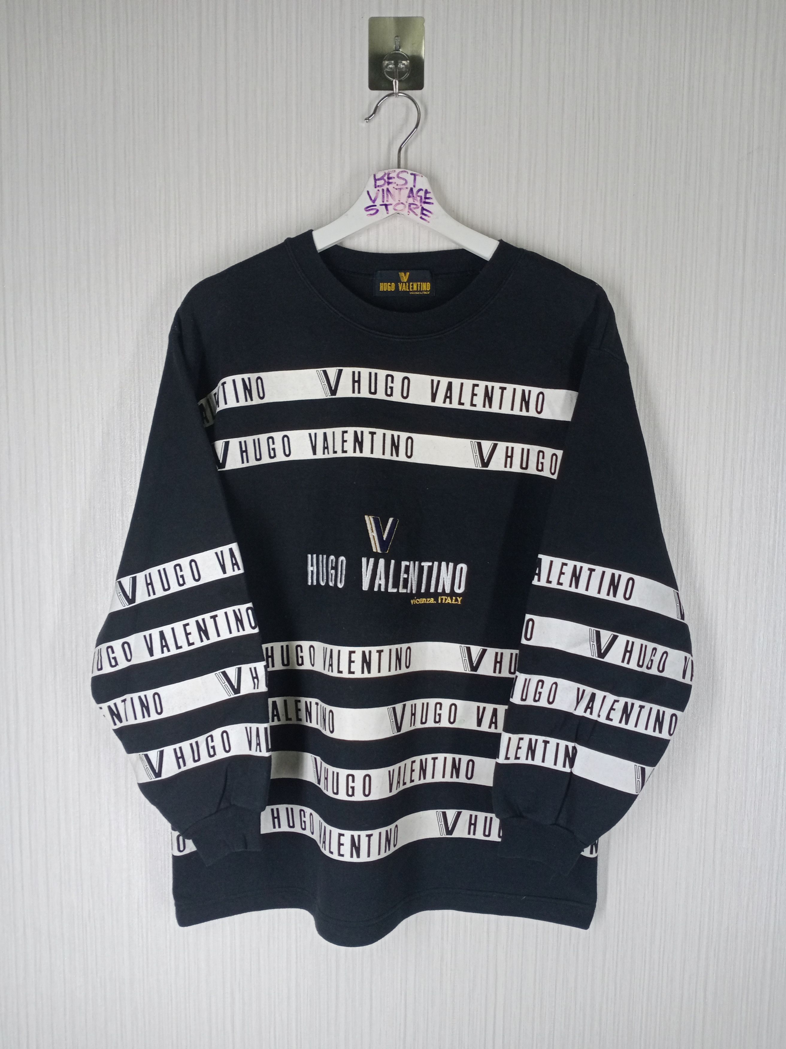 Hugo Vintage Hugo Valentino Italy Sweatshirt Size US L / EU 52-54 / 3 - 1 Thumbnail