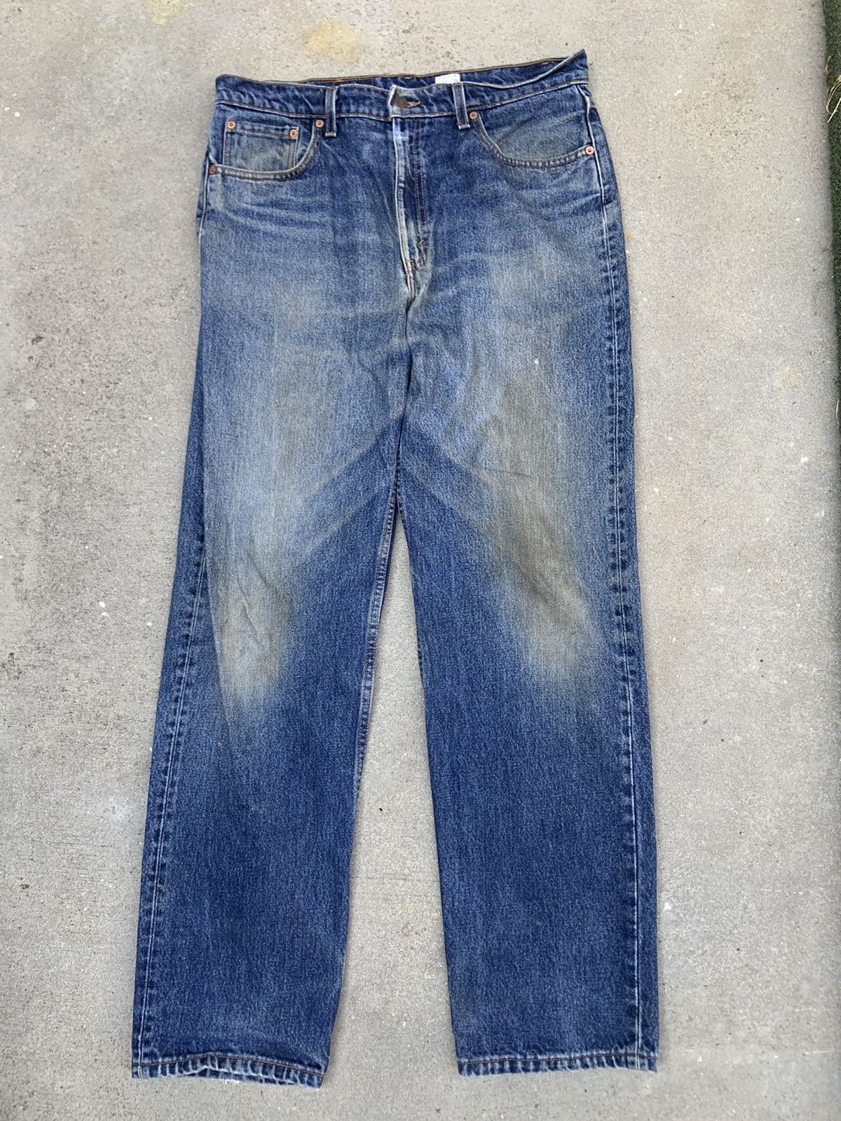 Levi's × Vintage Vintage levis 555 denim jeans Size US 35 - 1 Thumbnail