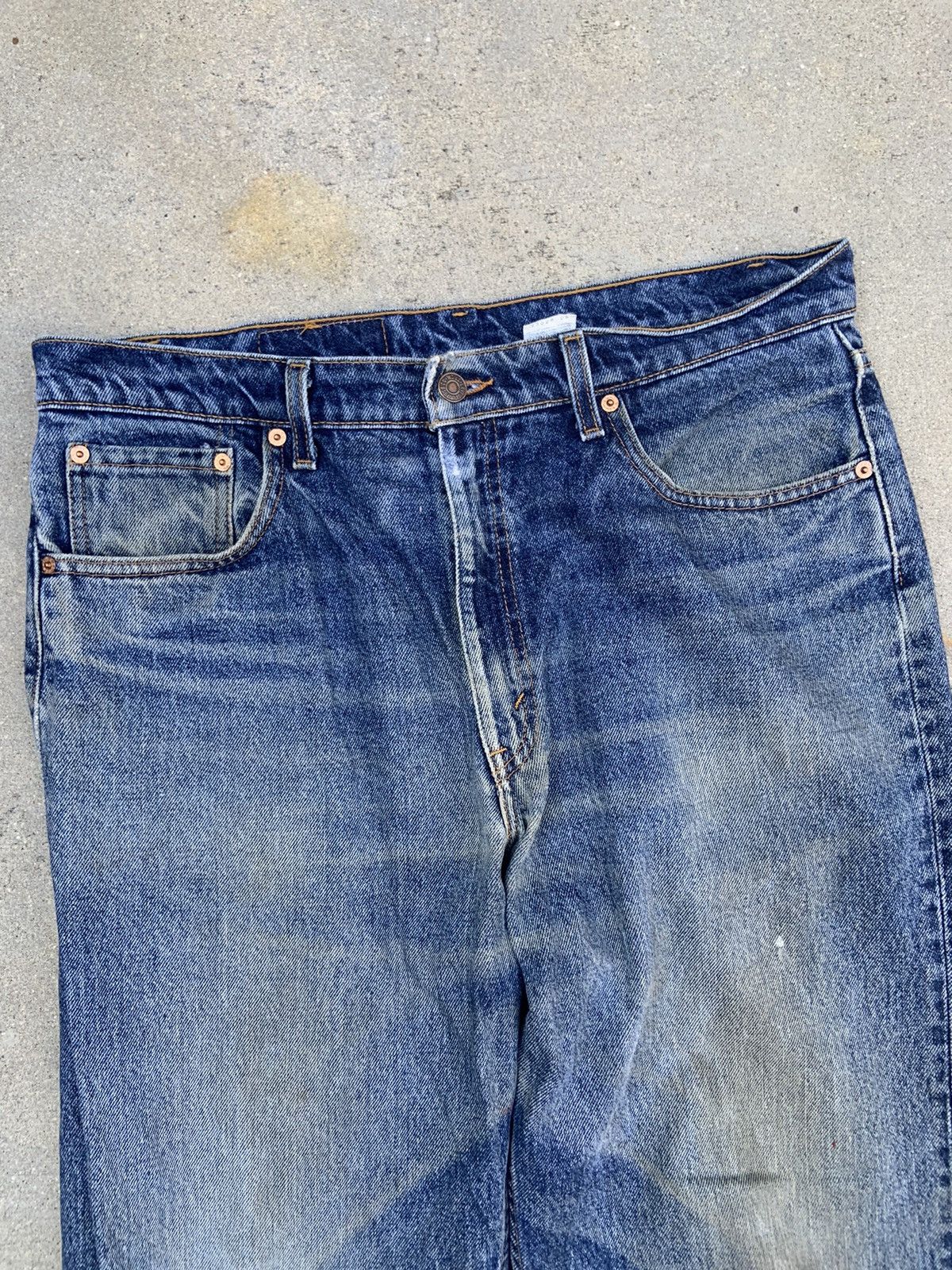 Levi's × Vintage Vintage levis 555 denim jeans Size US 35 - 4 Thumbnail