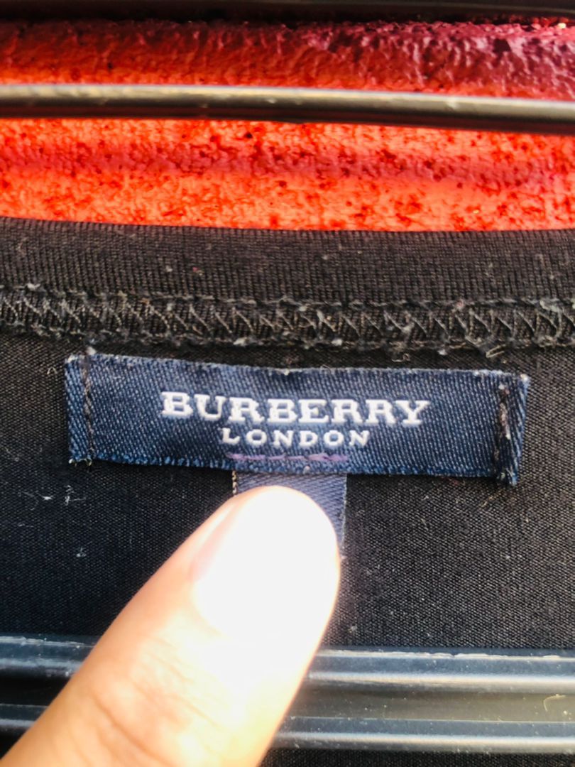 Burberry × Japanese Brand × Vintage Vintage Burberrys Japanese Black Designer Fashion Style Size US M / EU 48-50 / 2 - 7 Thumbnail