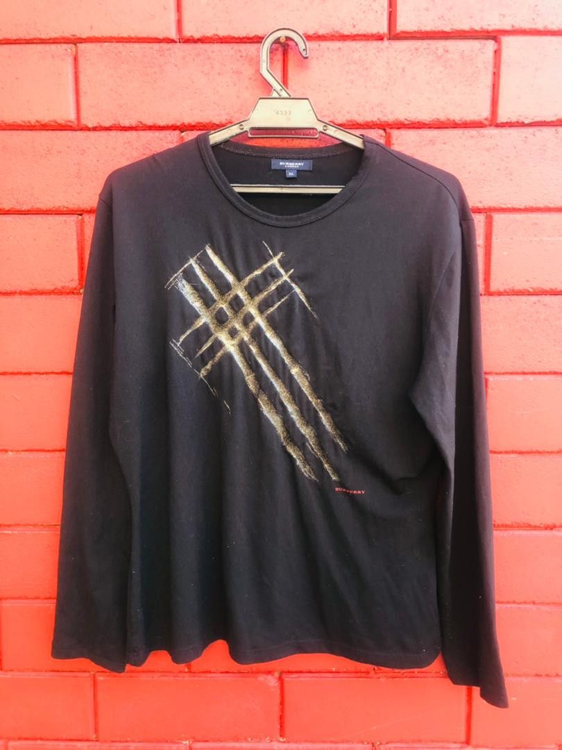Burberry × Japanese Brand × Vintage Vintage Burberrys Japanese Black Designer Fashion Style Size US M / EU 48-50 / 2 - 1 Thumbnail