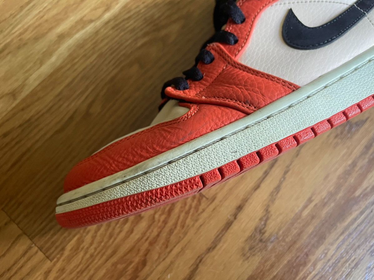 Jordan Brand 9 Air Jordan 1 Mid Team Orange Shattered Backboard SE 3 4 5 Size US 9 / EU 42 - 4 Thumbnail
