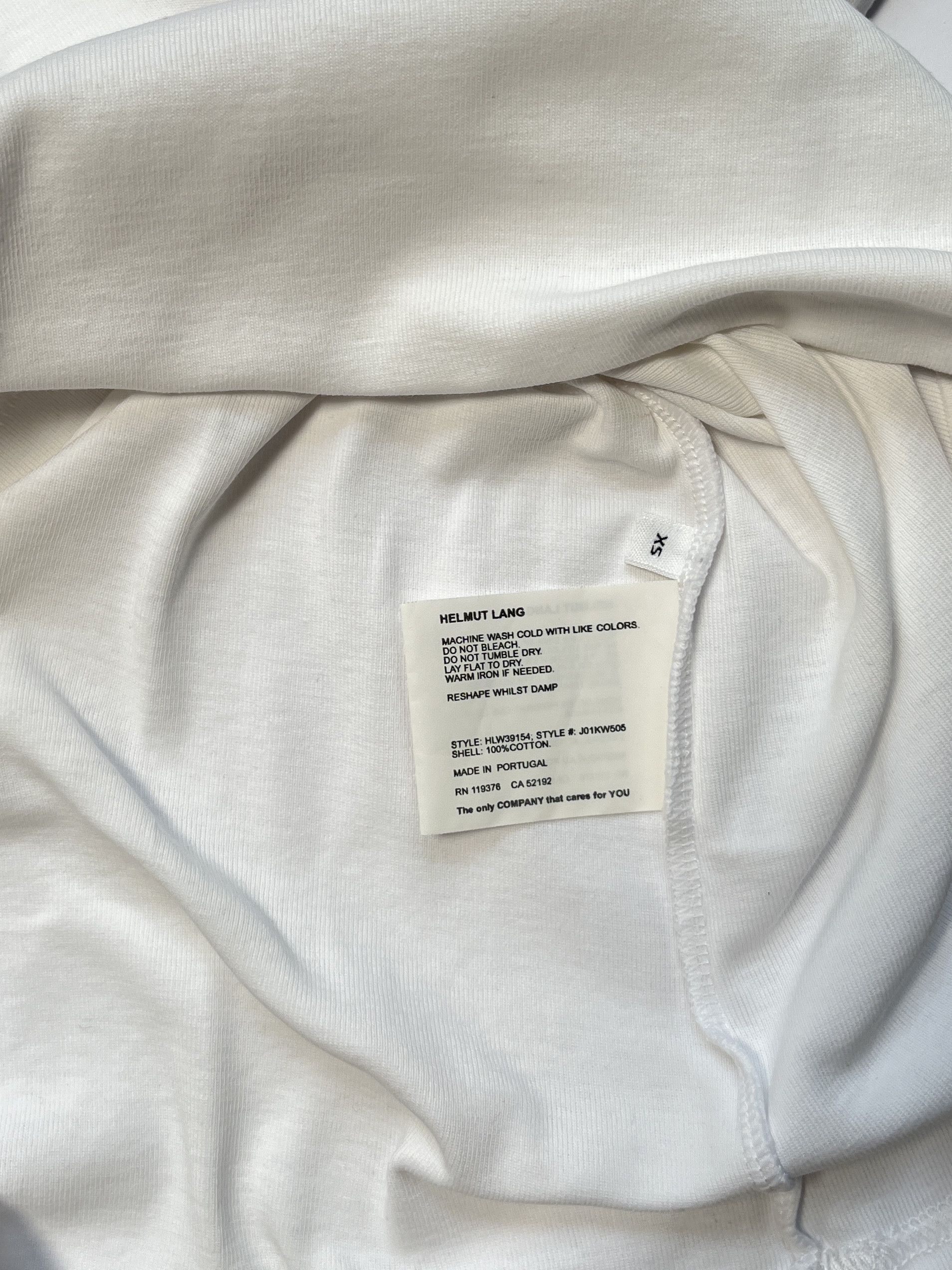 Helmut Lang ⚡️QUICK SALE⚡️Helmut Lang White Tank Top Size XS / US 0-2 / IT 36-38 - 4 Thumbnail