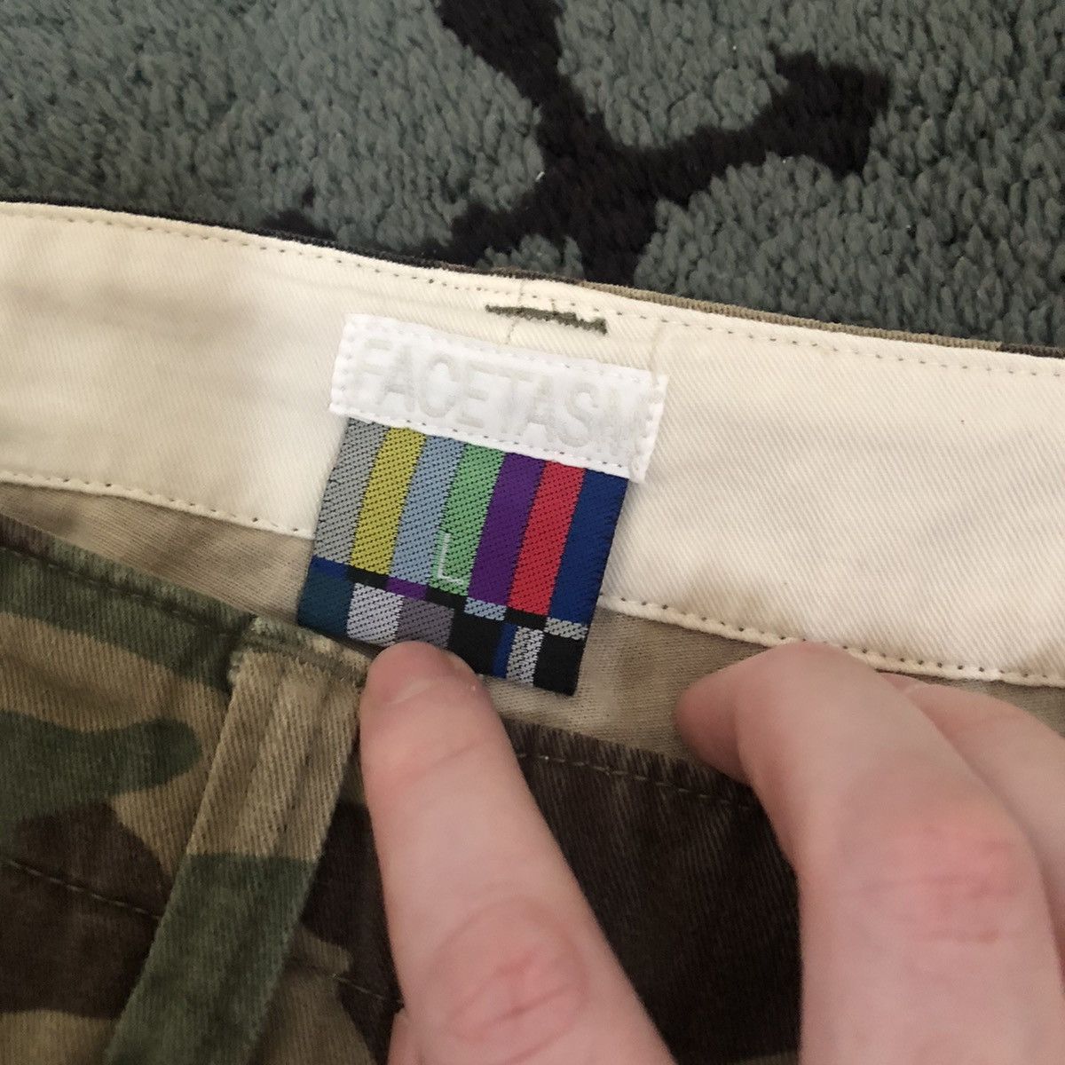 Facetasm Facetasm SS10 Asymmetrical Camo Pants Archive Size US 38 / EU 54 - 4 Thumbnail