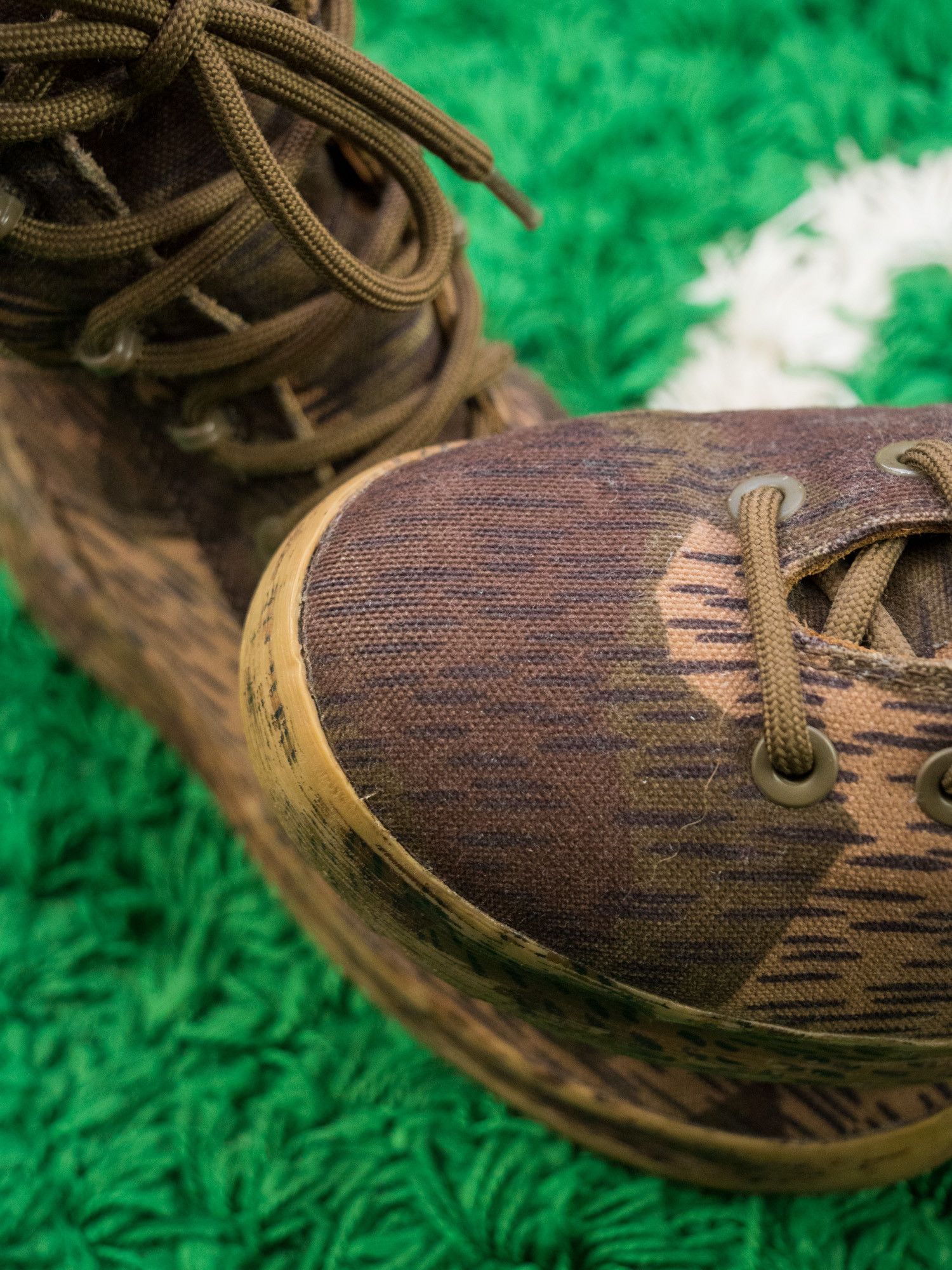 Yeezy canvas military boot sales