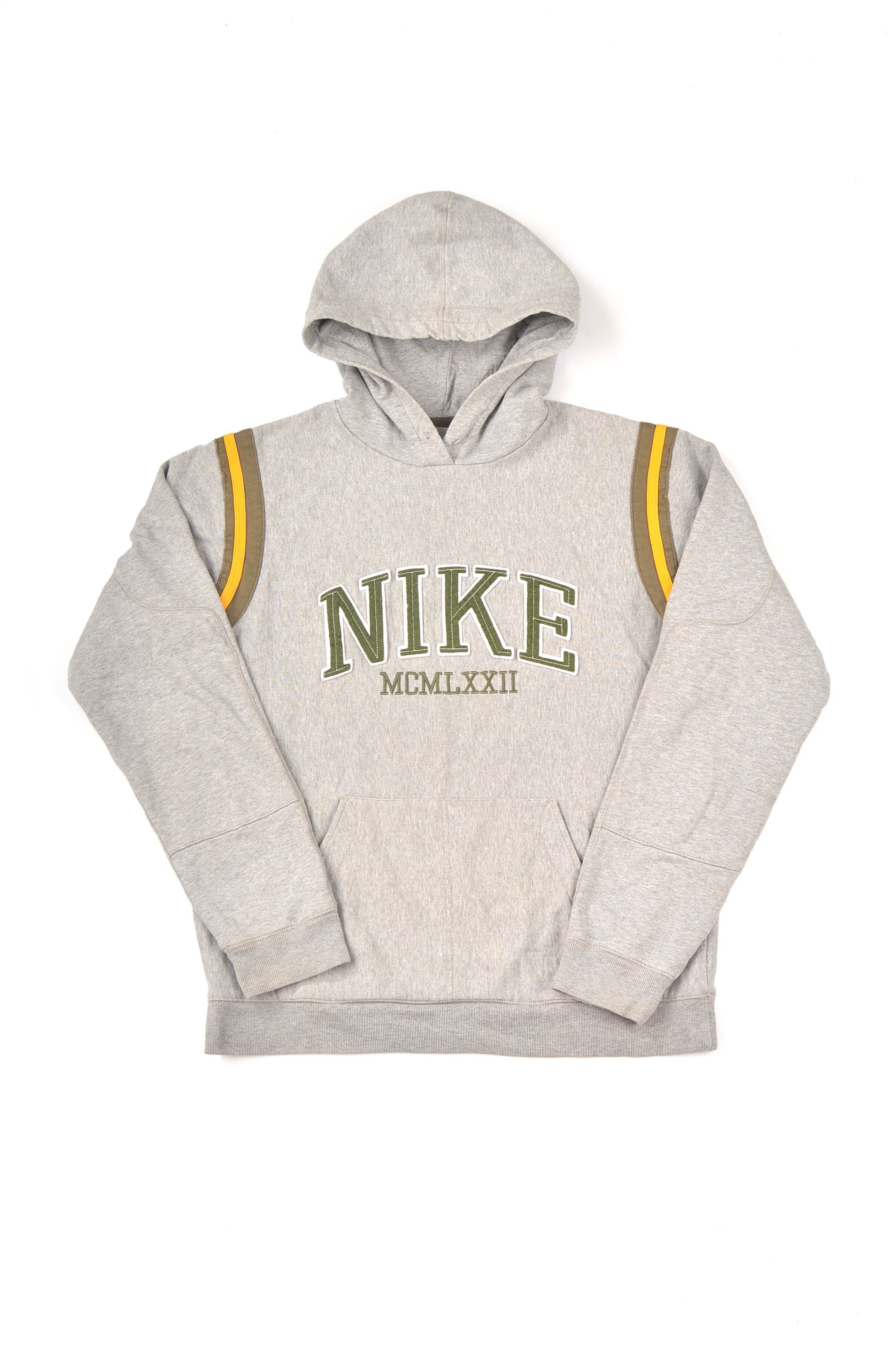 Nike × Vintage Nike Vintage 2000s Big Spellout Logo MCMLXXII Hoody Size US M / EU 48-50 / 2 - 1 Thumbnail