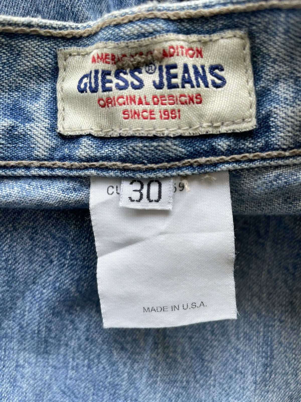 Guess Guess Usa Vintage Denim Size US 30 / EU 46 - 13 Thumbnail