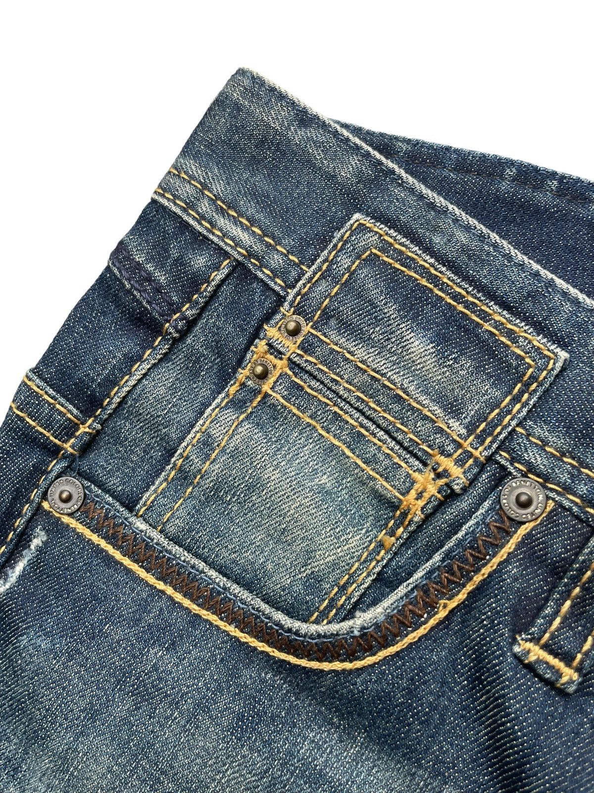 Benetton Benetton Custom Distresed Denim Size 30" / US 8 / IT 44 - 5 Thumbnail