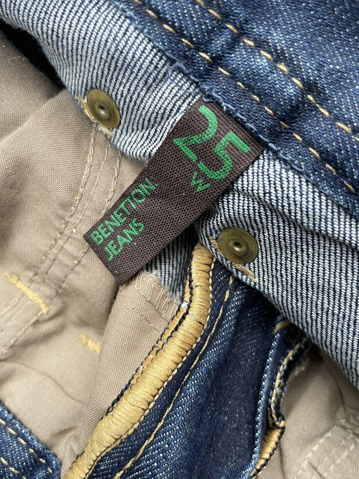 Benetton Benetton Custom Distresed Denim Size 30" / US 8 / IT 44 - 11 Thumbnail