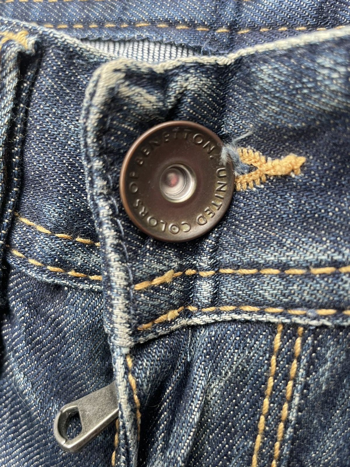 Benetton Benetton Custom Distresed Denim Size 30" / US 8 / IT 44 - 15 Thumbnail