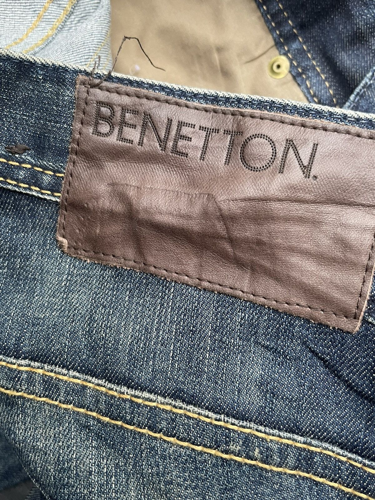 Benetton Benetton Custom Distresed Denim Size 30" / US 8 / IT 44 - 9 Thumbnail