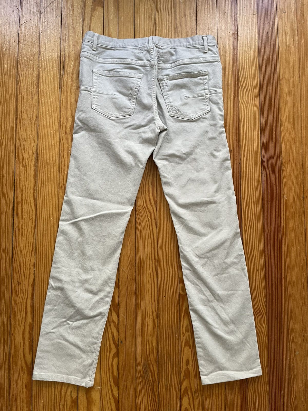 Dior Dior Homme Hedi Slimane Era Crash Denim Distressed Grey Size US 32 / EU 48 - 2 Thumbnail