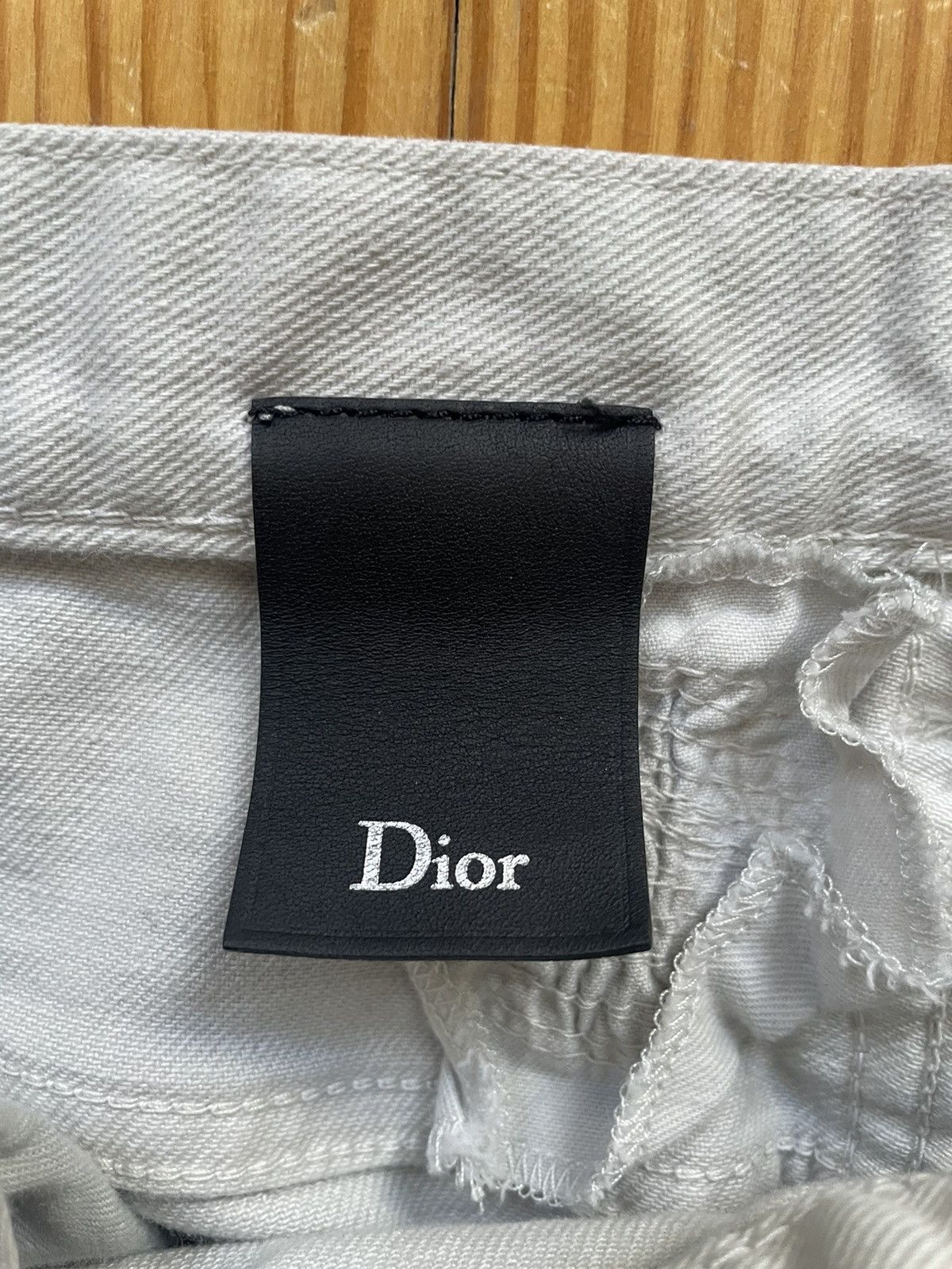 Dior Dior Homme Hedi Slimane Era Crash Denim Distressed Grey Size US 32 / EU 48 - 4 Thumbnail