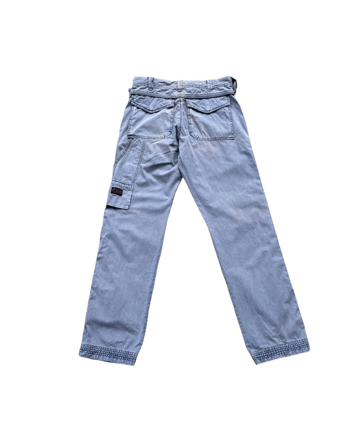 Napapijri Napajiri Purple Faded Wash Trouser Size US 32 / EU 48 - 11 Thumbnail
