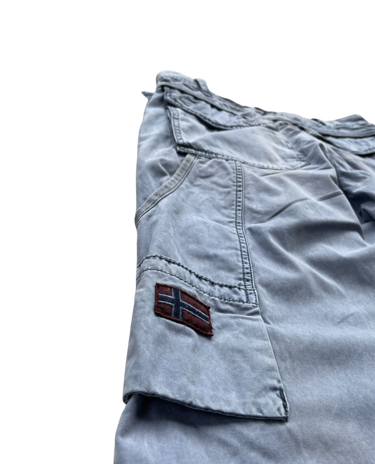 Napapijri Napajiri Purple Faded Wash Trouser Size US 32 / EU 48 - 13 Thumbnail