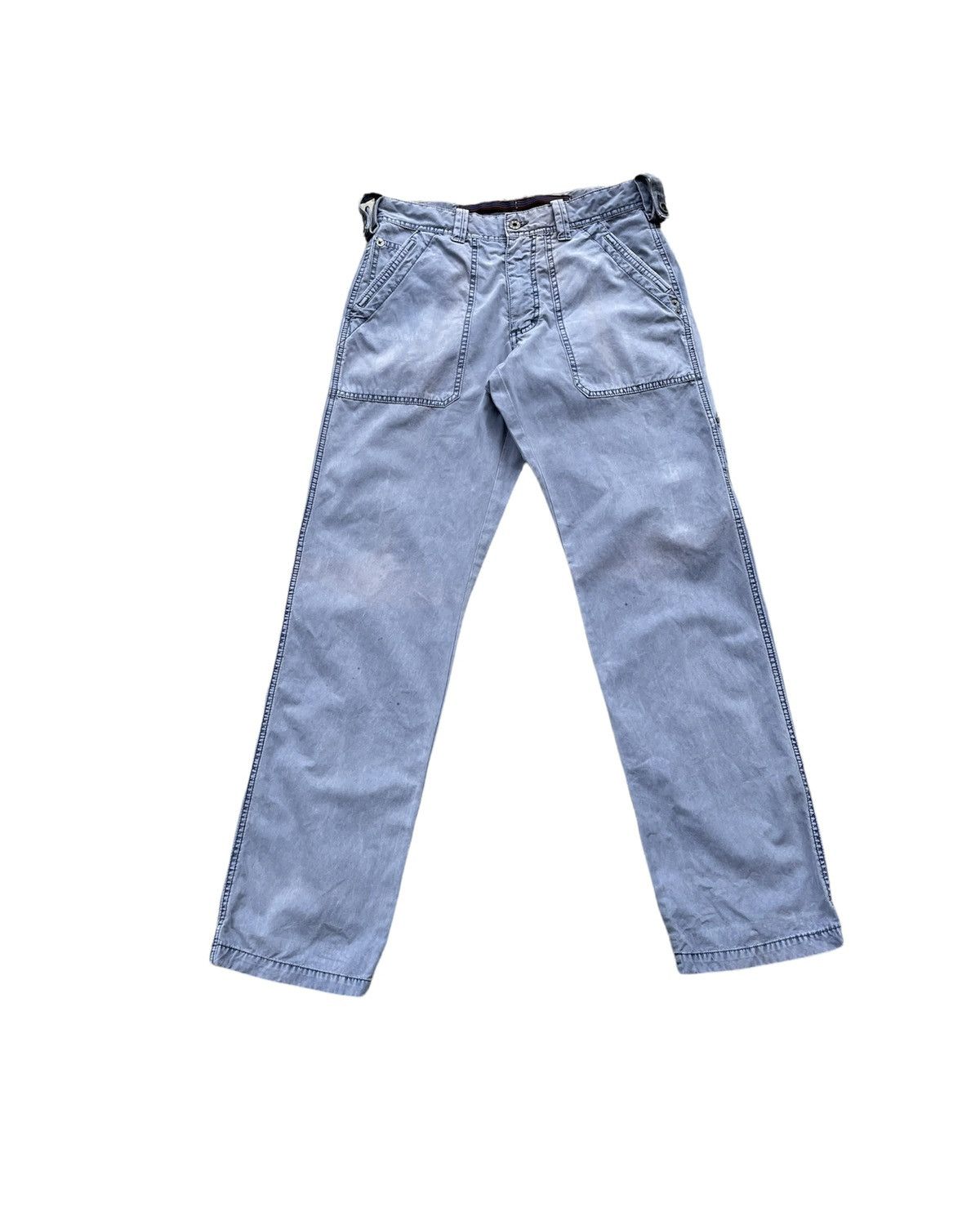 image of Napapijri Napajiri Purple Faded Wash Trouser, Men's (Size 32)