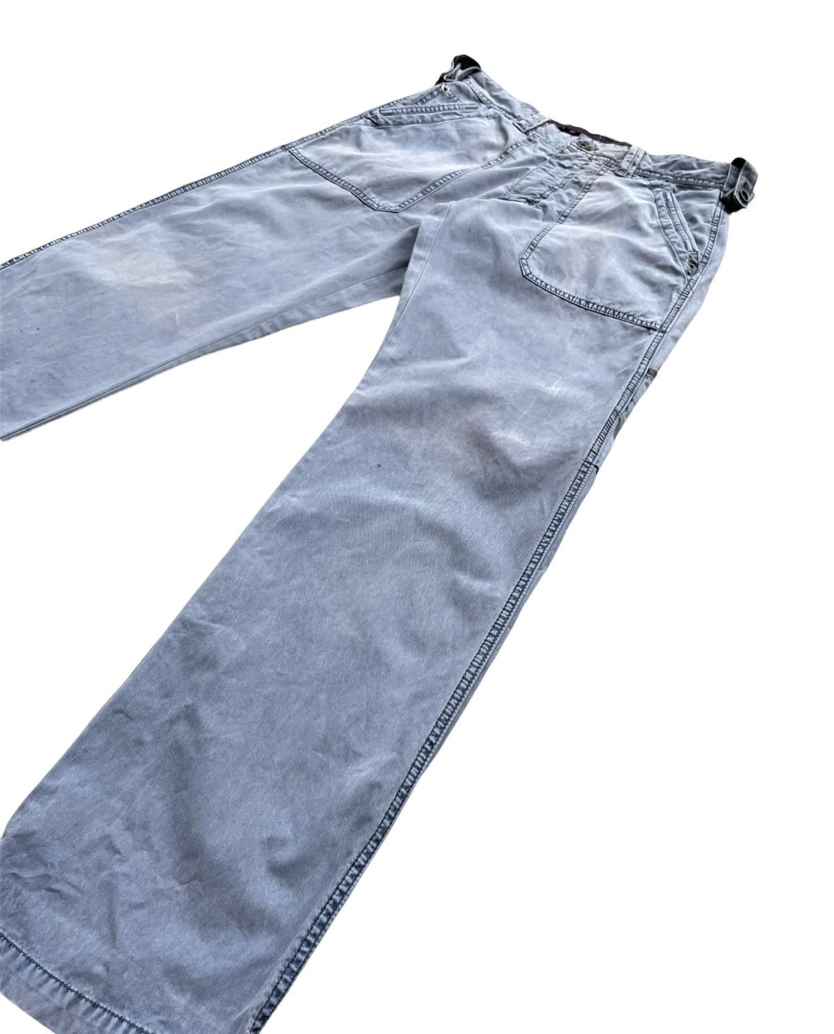 Napapijri Napajiri Purple Faded Wash Trouser Size US 32 / EU 48 - 3 Thumbnail