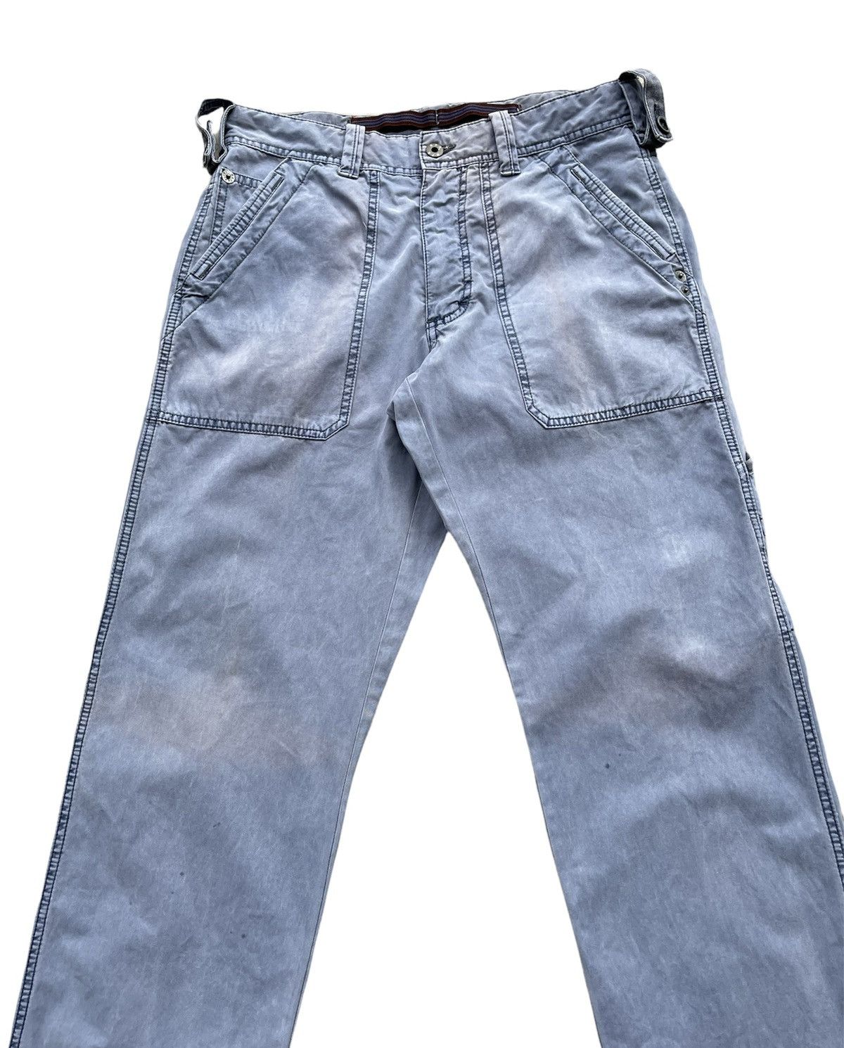 Napapijri Napajiri Purple Faded Wash Trouser Size US 32 / EU 48 - 4 Thumbnail