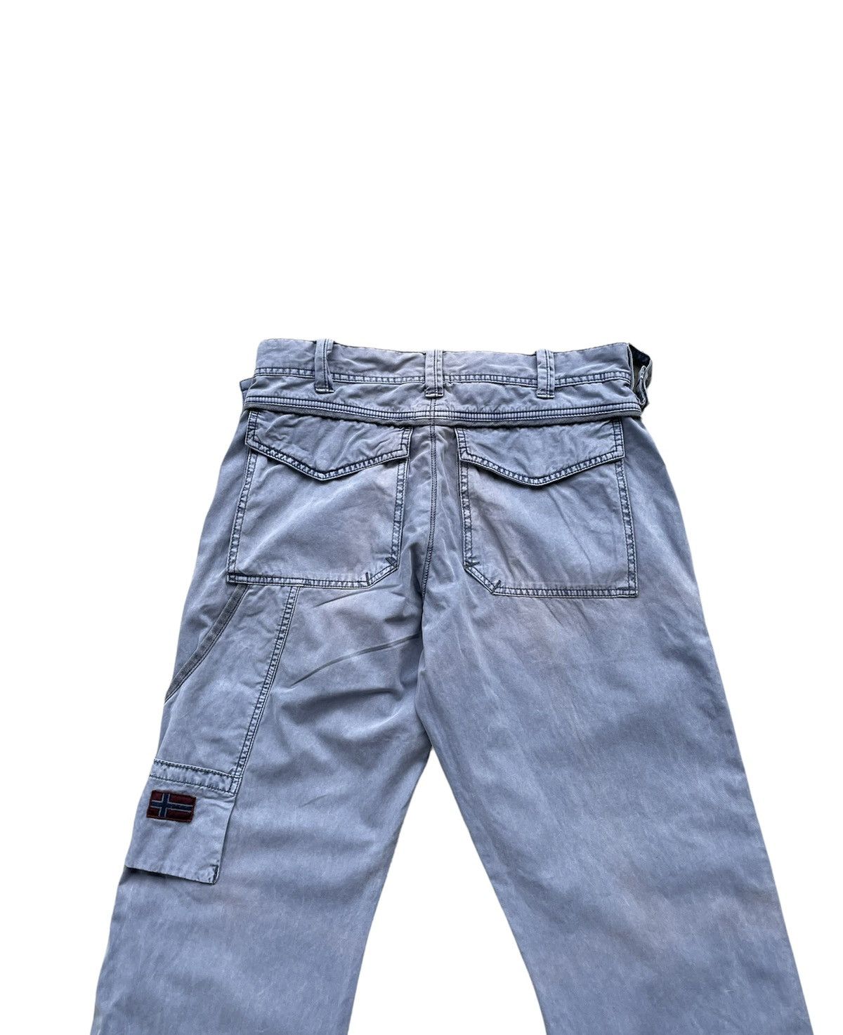 Napapijri Napajiri Purple Faded Wash Trouser Size US 32 / EU 48 - 12 Thumbnail